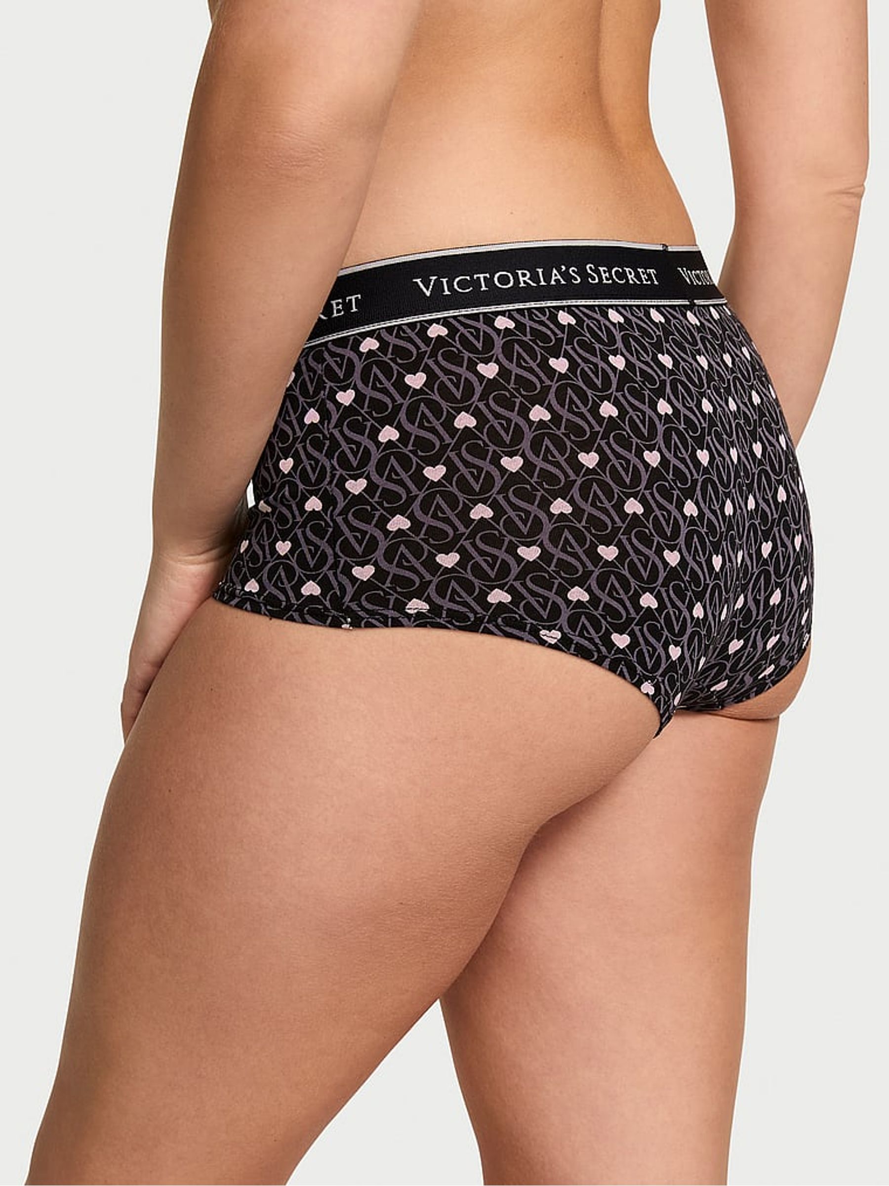Black Hearts Short Knickers - Image 2 of 3