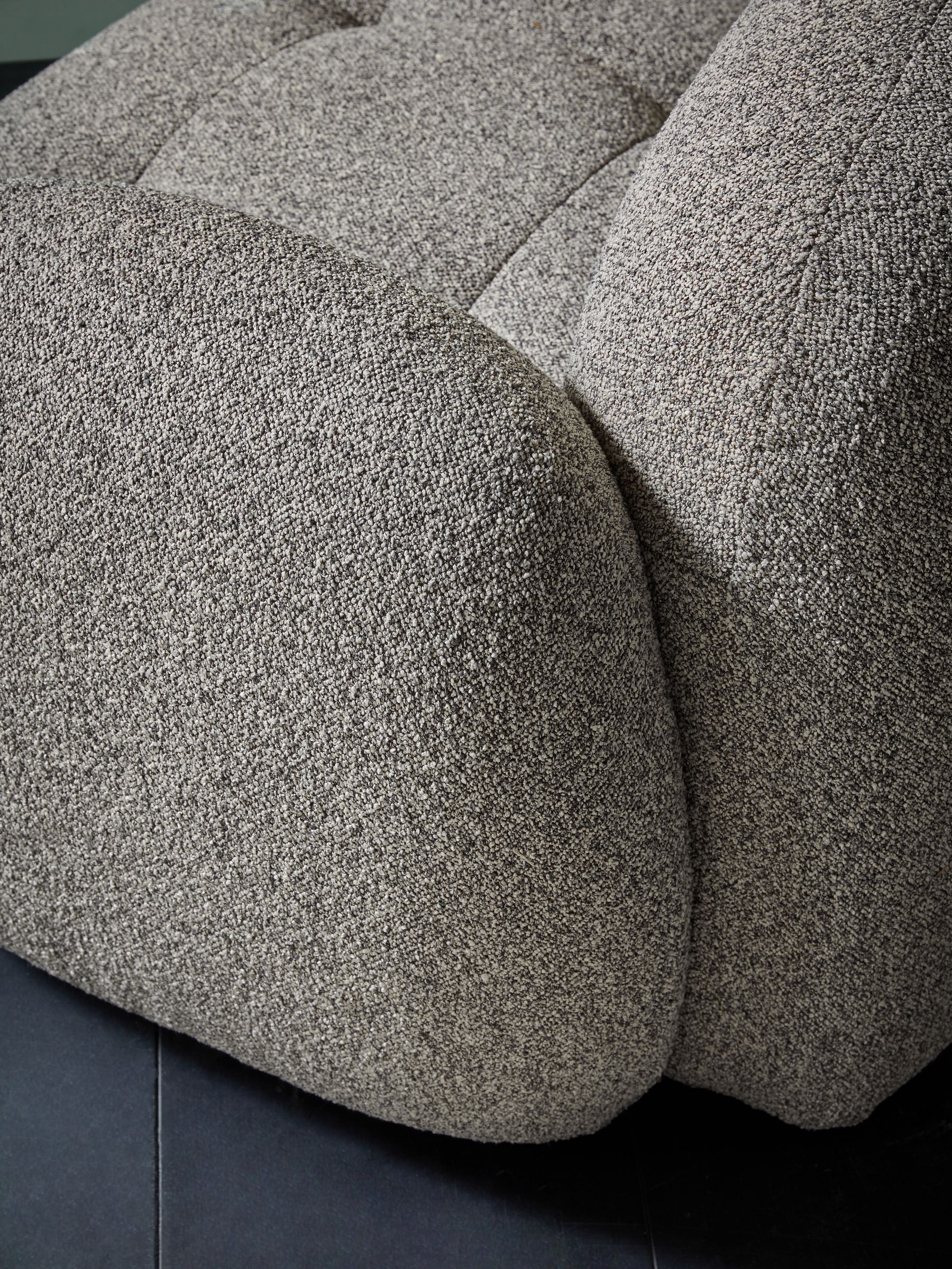 Alban Modular Sofa in Grey Marl Pax Boucle - Image 4 of 7