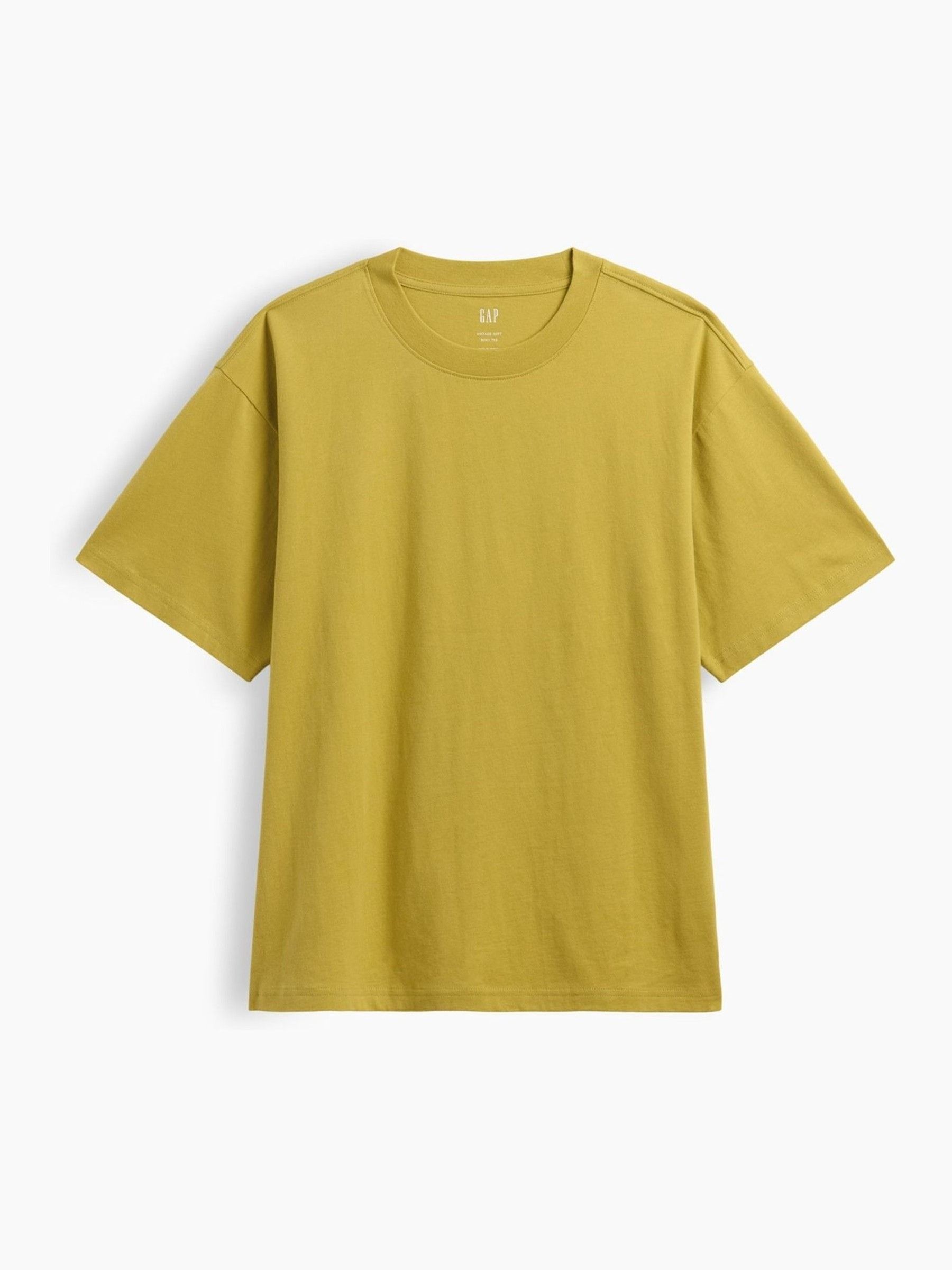 Lime Green Vintage Soft Boxy T-Shirt - Image 4 of 5