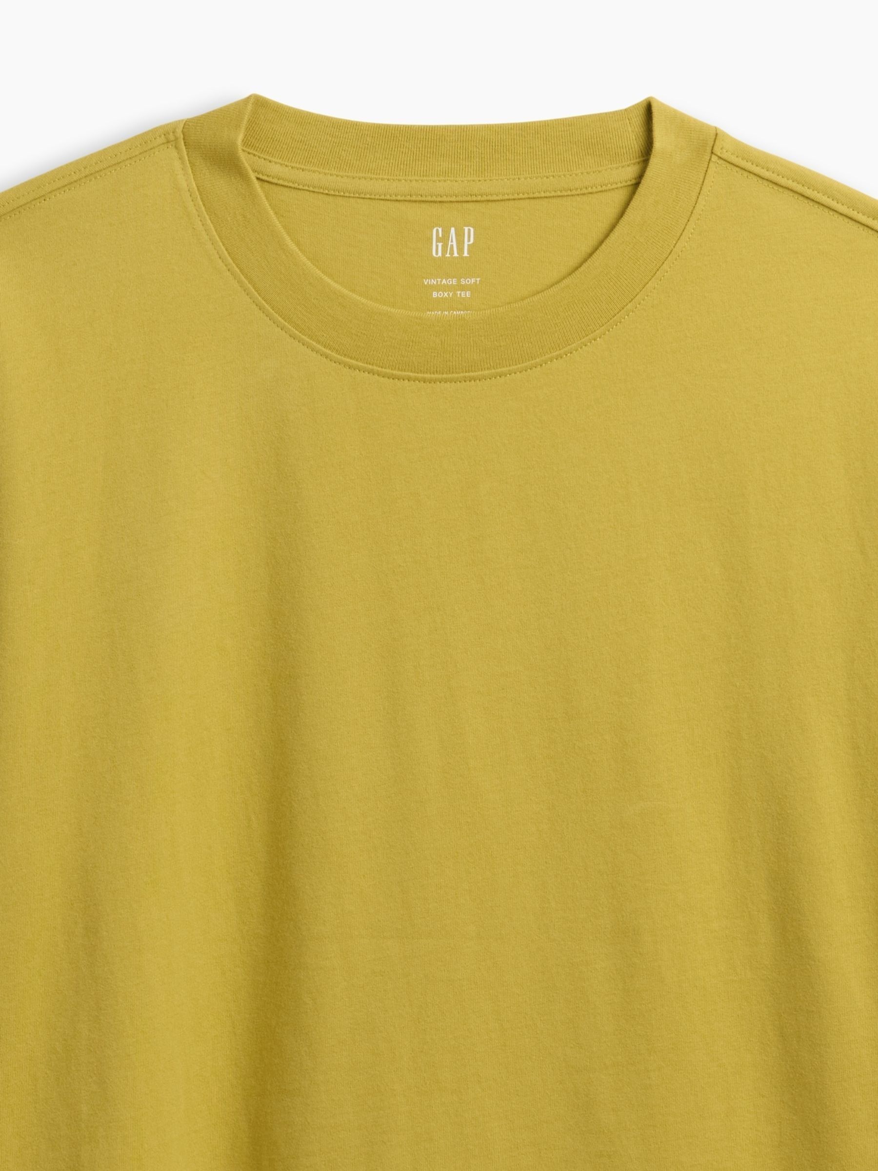 Lime Green Vintage Soft Boxy T-Shirt - Image 5 of 5 Lime Green Vintage Soft Boxy T-Shirt - Image 5 of 5