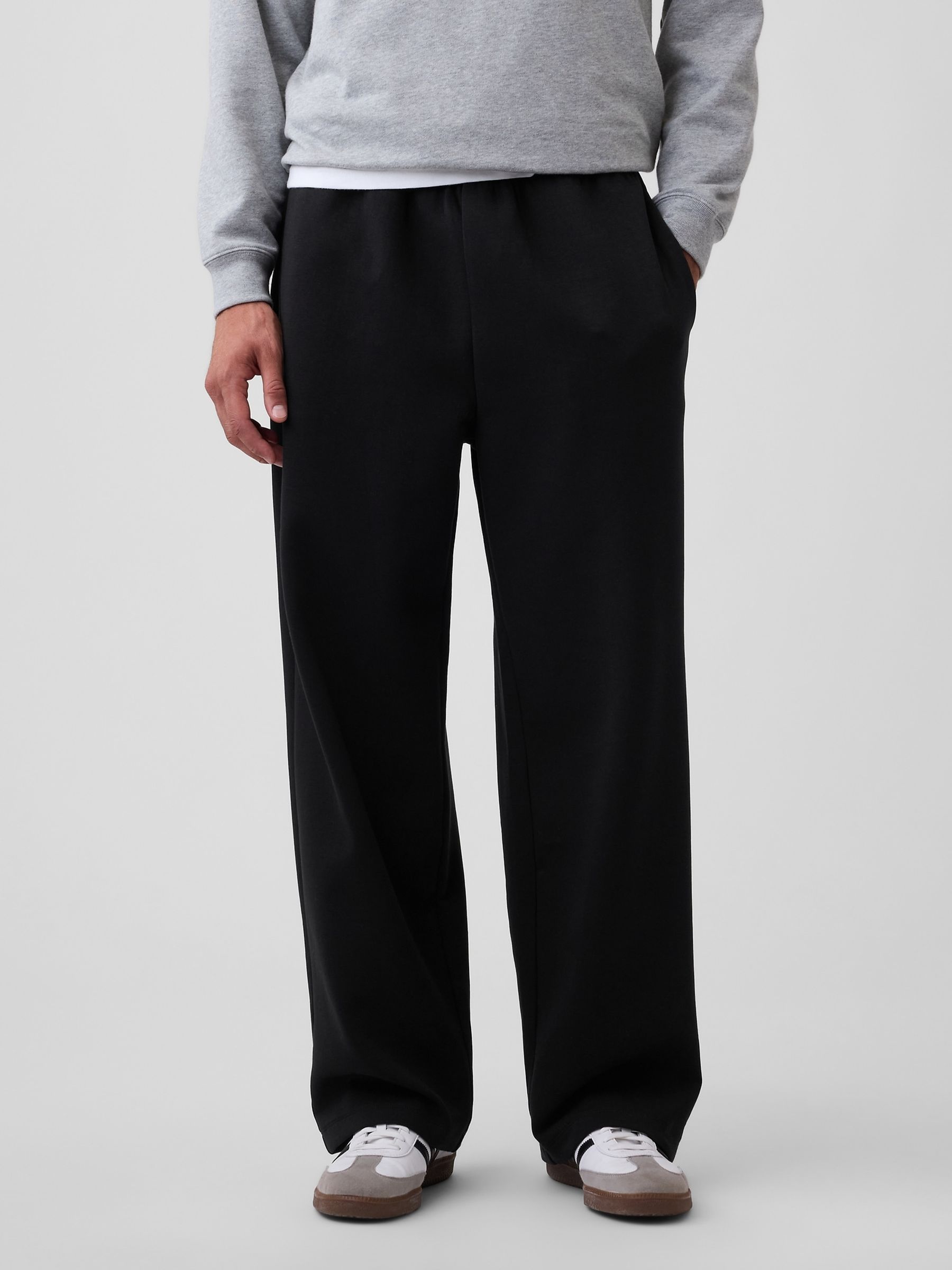 Black GapFit Baggy Joggers - Image 1 of 4 Black GapFit Baggy Joggers - Image 1 of 4