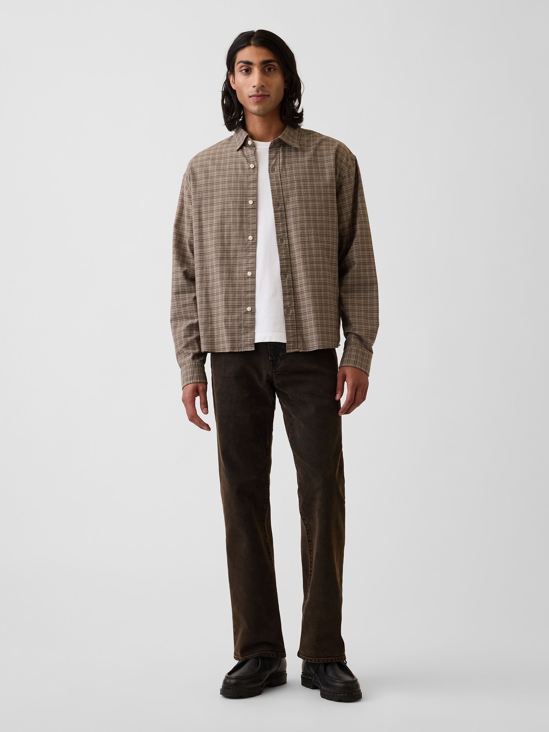 Brown Straight Jeans - Image 4 of 6