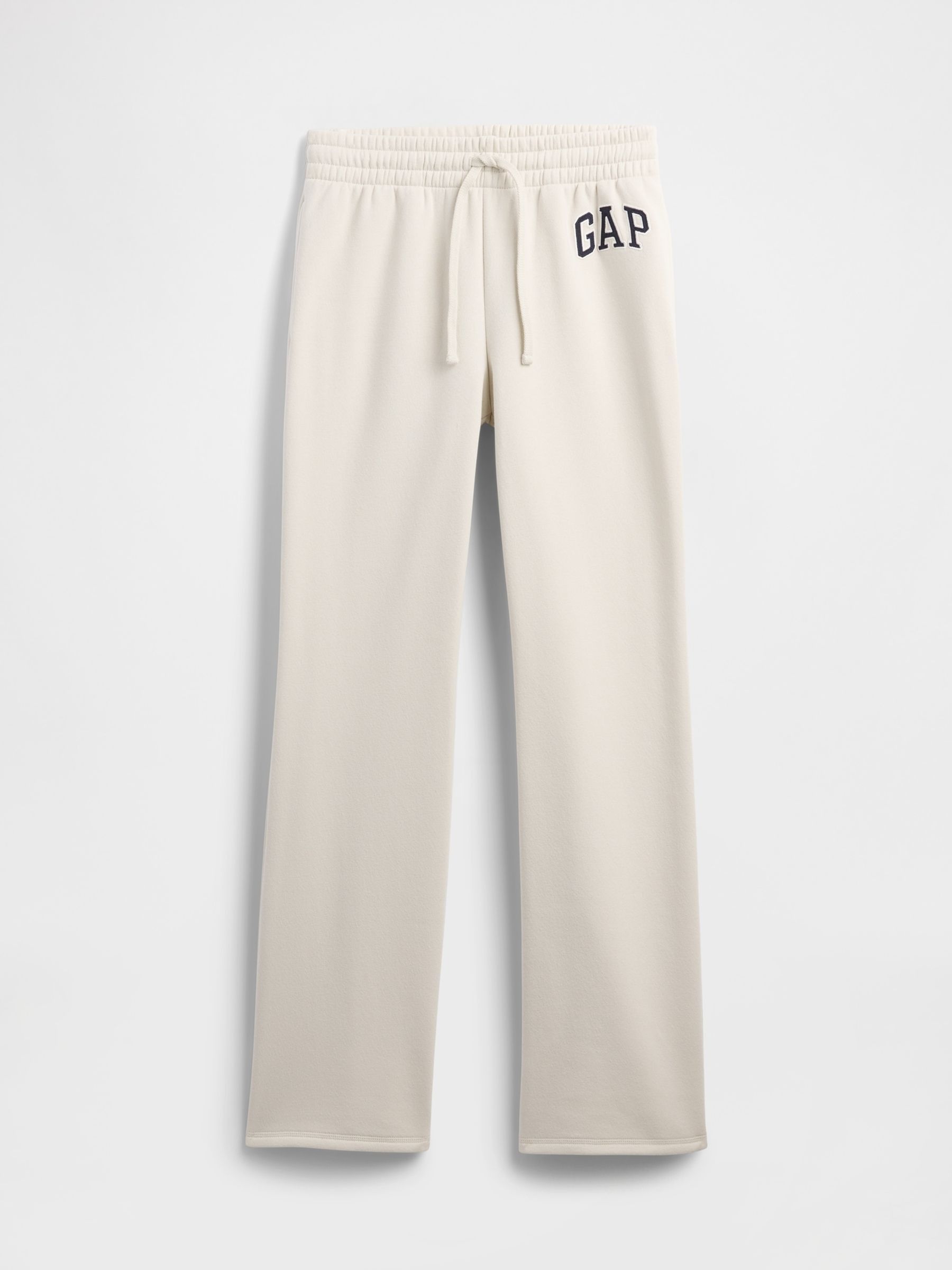 Cream Logo Straight Joggers - Image 5 of 5 Cream Logo Straight Joggers - Image 5 of 5