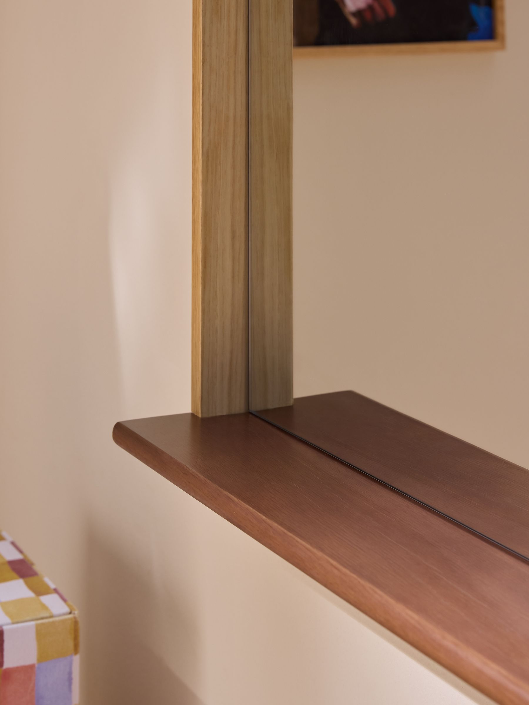 Locke Mirror in Brown - Image 3 of 4