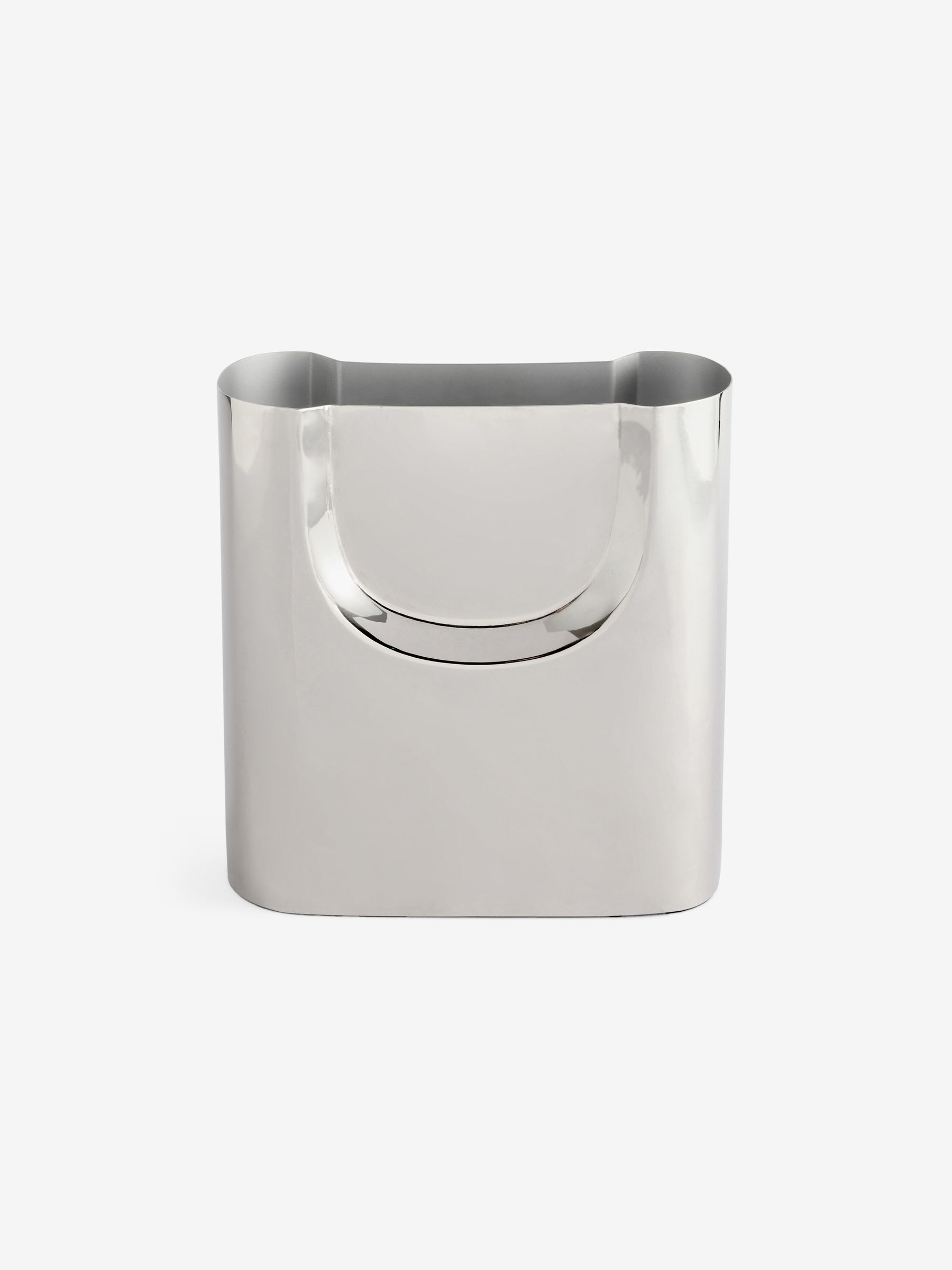 Juro Stainless Steel Vase in Chrome - Image 4 of 4