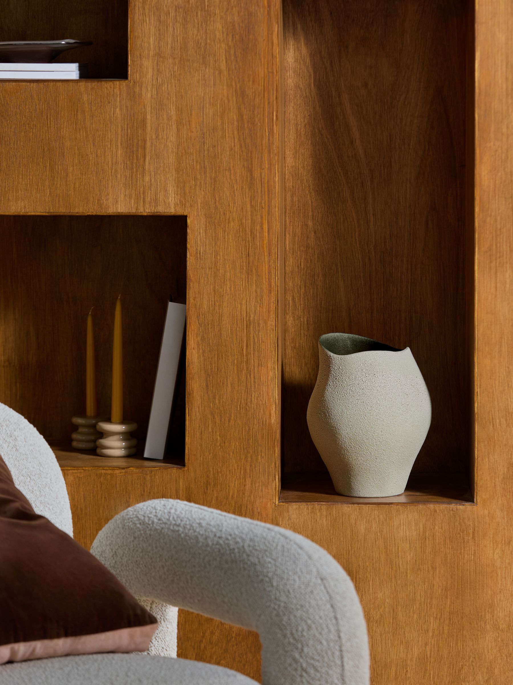 Calisto Vase in Natural - Image 1 of 3