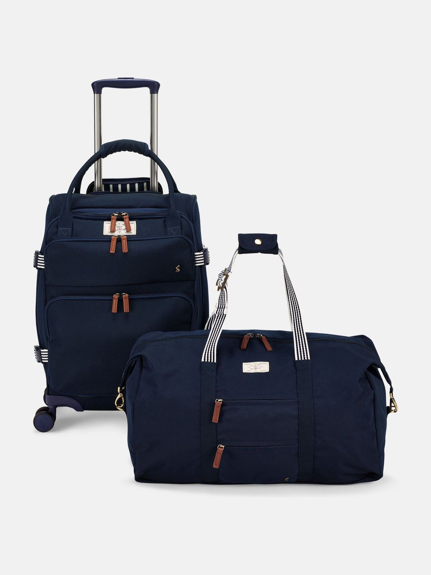 Coast Navy Cabin 4 Wheel Soft Suitcase - Image 8 of 9