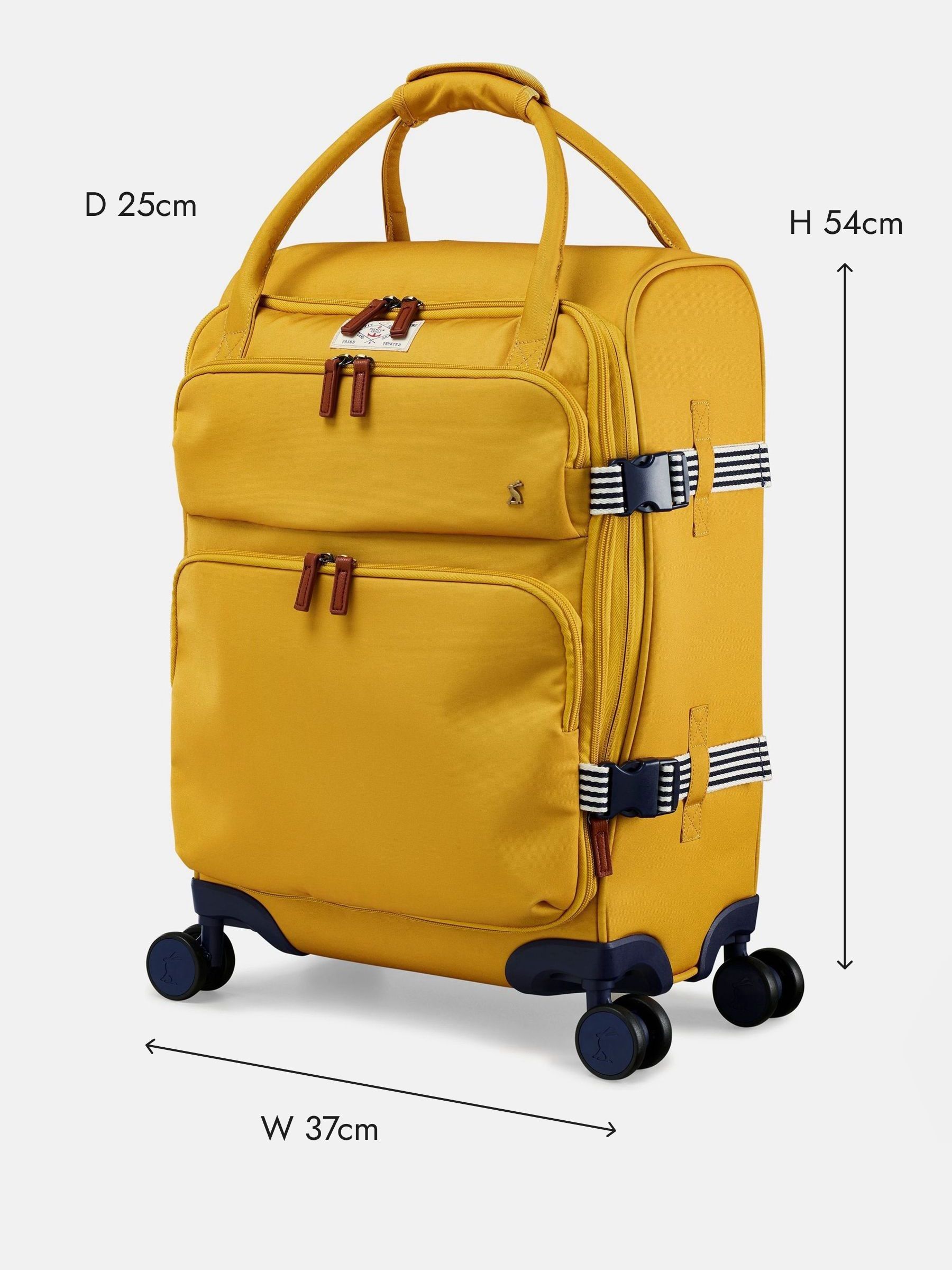 Coast Antique Gold Cabin 4 Wheel Soft Suitcase - Image 3 of 10