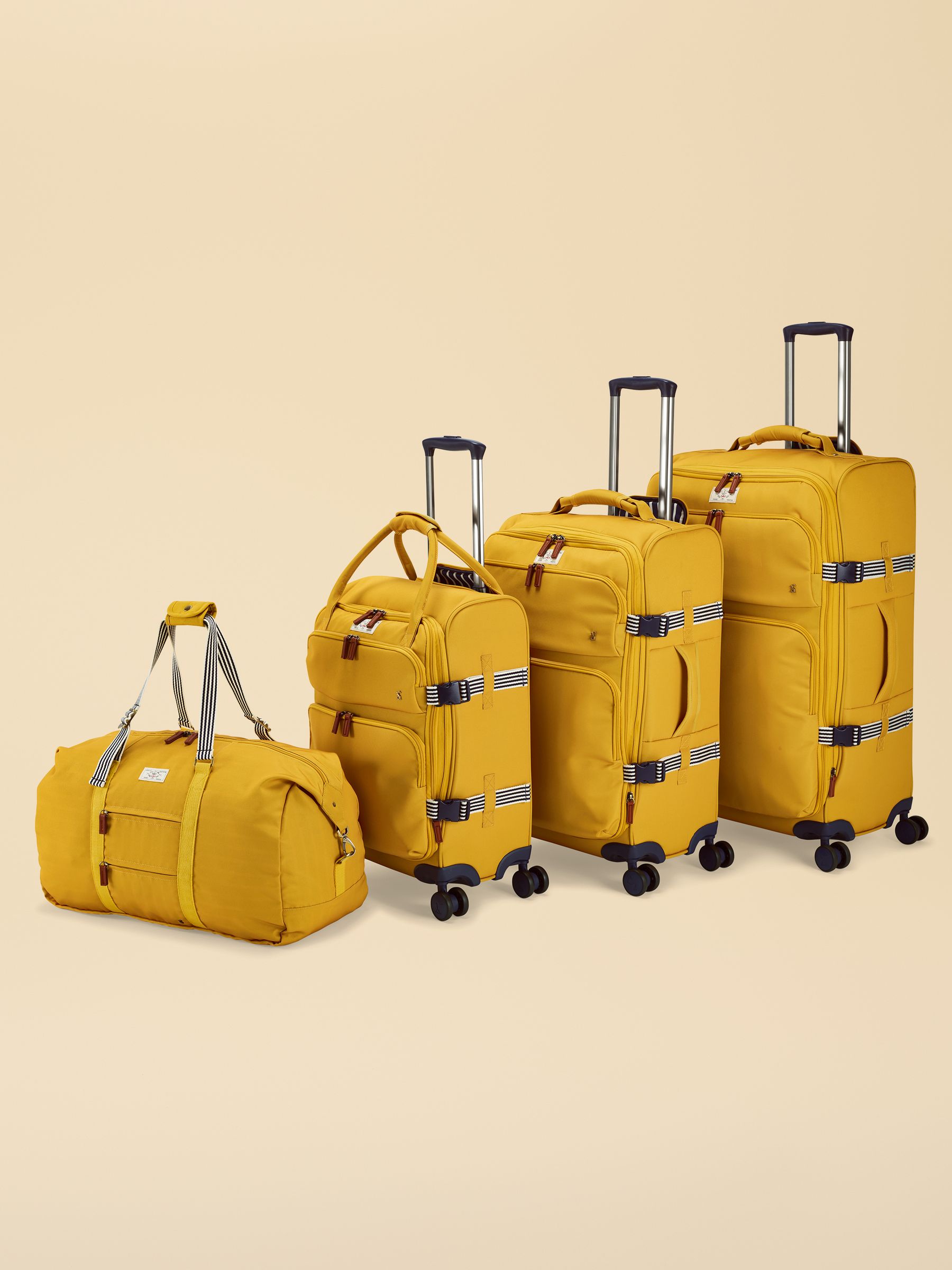 Coast Antique Gold Large 4 Wheel Soft Suitcase - Image 10 of 10 Coast Antique Gold Large 4 Wheel Soft Suitcase - Image 10 of 10