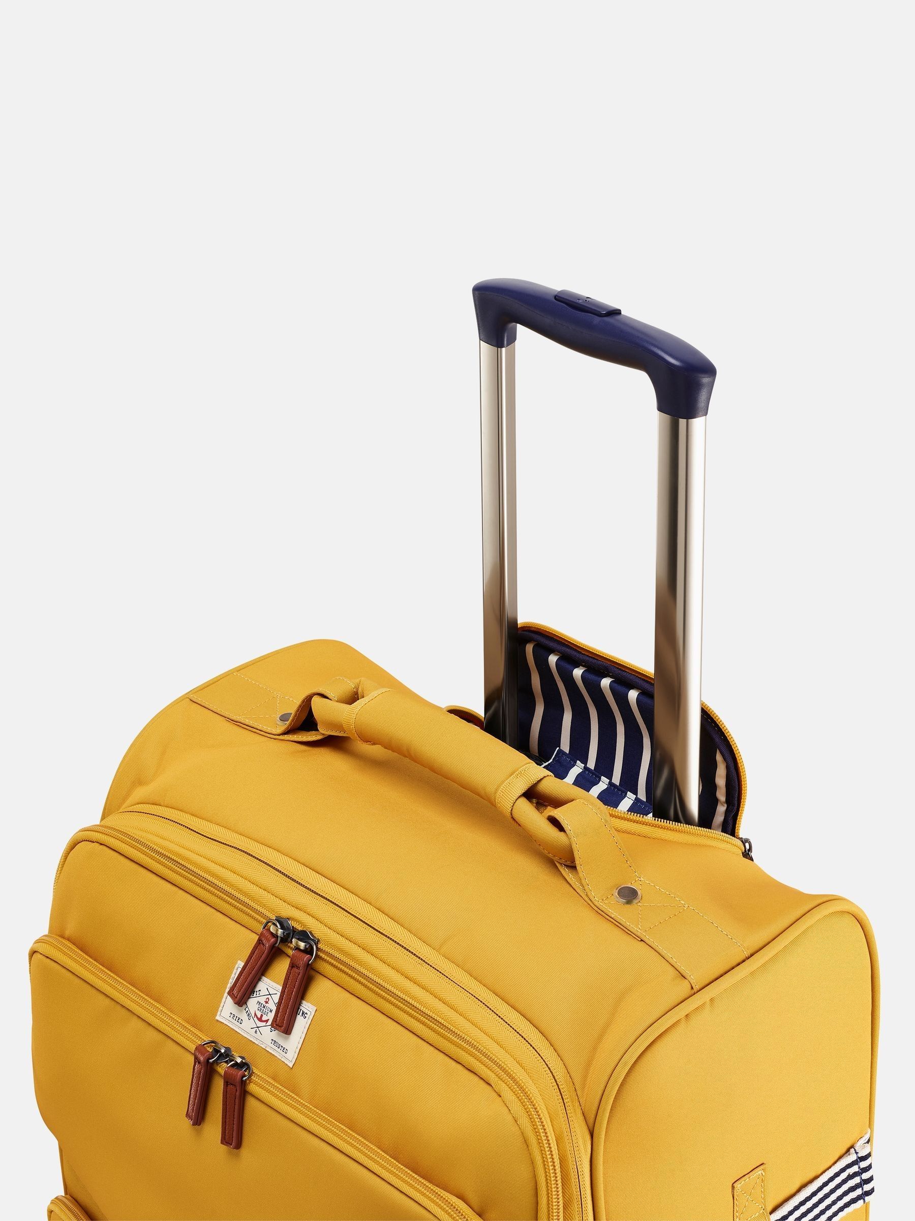 Coast Antique Gold Large 4 Wheel Soft Suitcase - Image 8 of 11