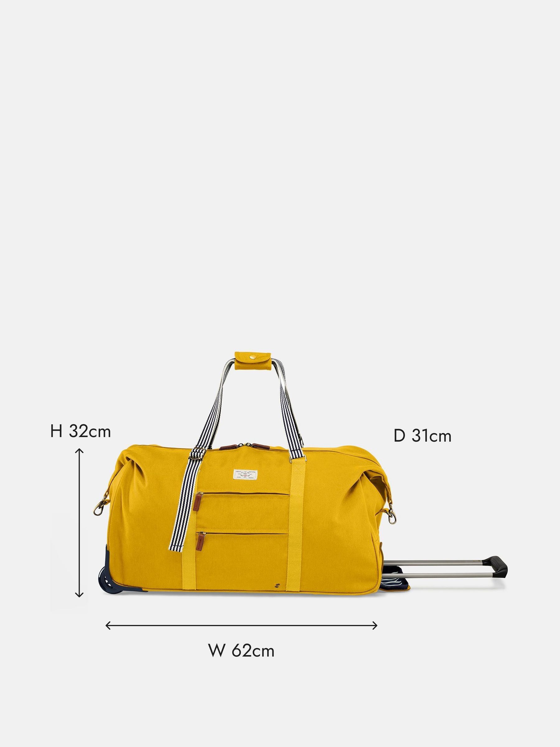 Coast Antique Gold Wheeled Duffle Suitcase - Image 3 of 6