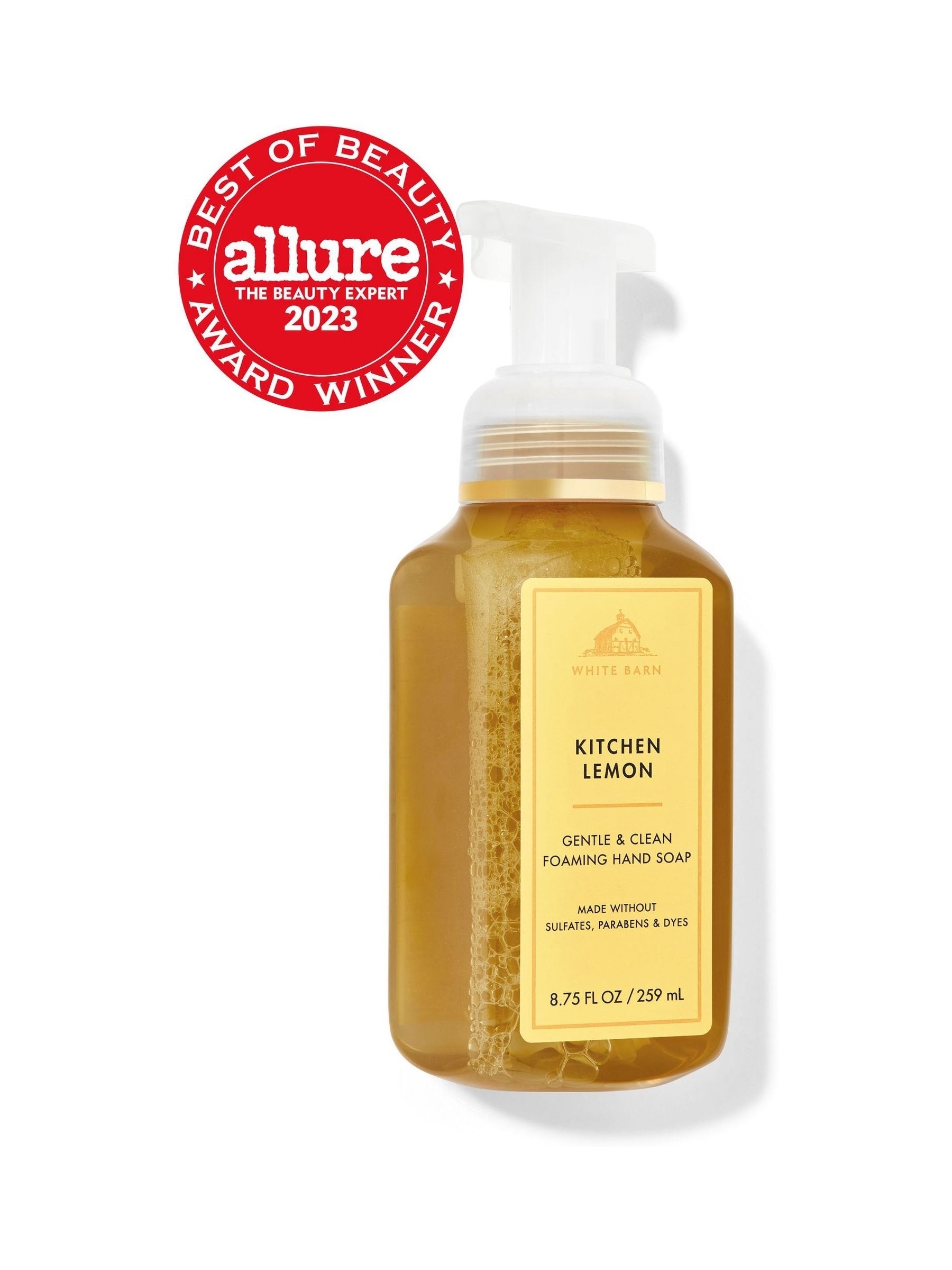 Kitchen Lemon Gentle & Clean Foaming Hand Soap 259ml - Image 1 of 2