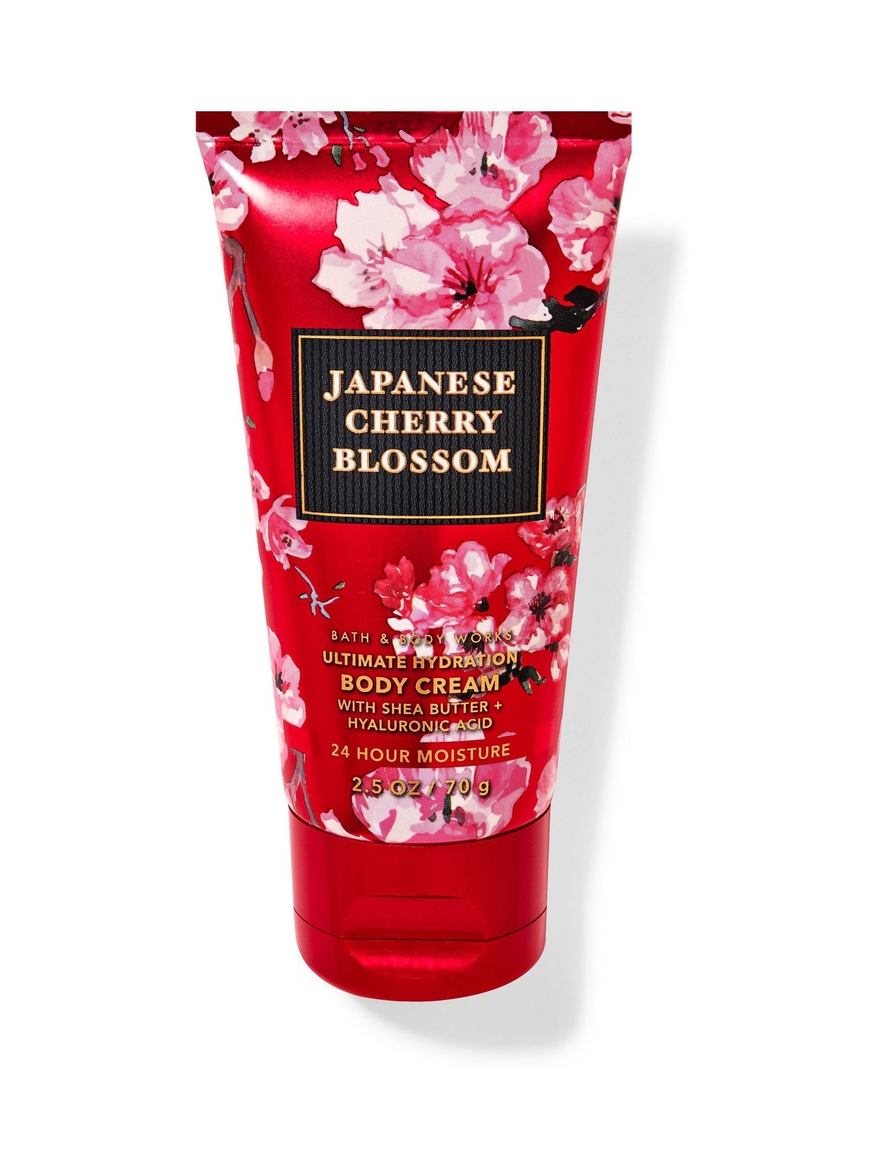 Japanese Cherry Blossom Travel Size Ultimate Hydration Body Cream 70g - Image 1 of 2 Japanese Cherry Blossom Travel Size Ultimate Hydration Body Cream 70g - Image 1 of 2