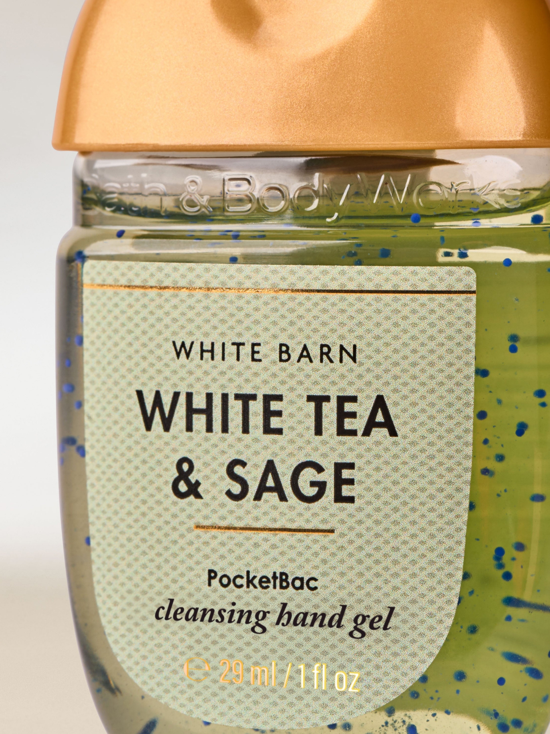 White Tea and Sage PocketBac Cleansing Hand Gel 29ml - Image 2 of 2