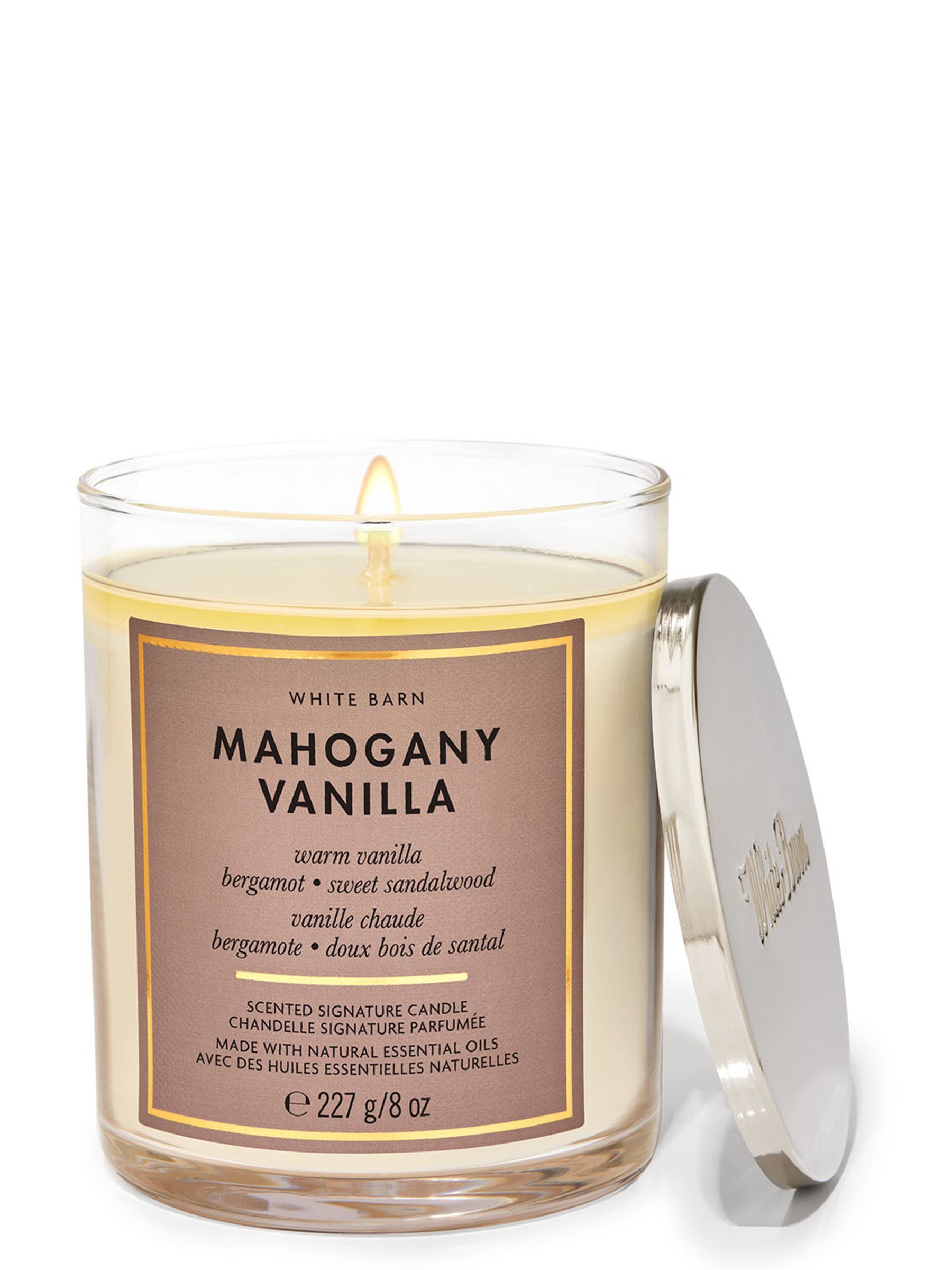 Mahogany Vanilla Signature Single Wick Candle 227g - Image 1 of 1