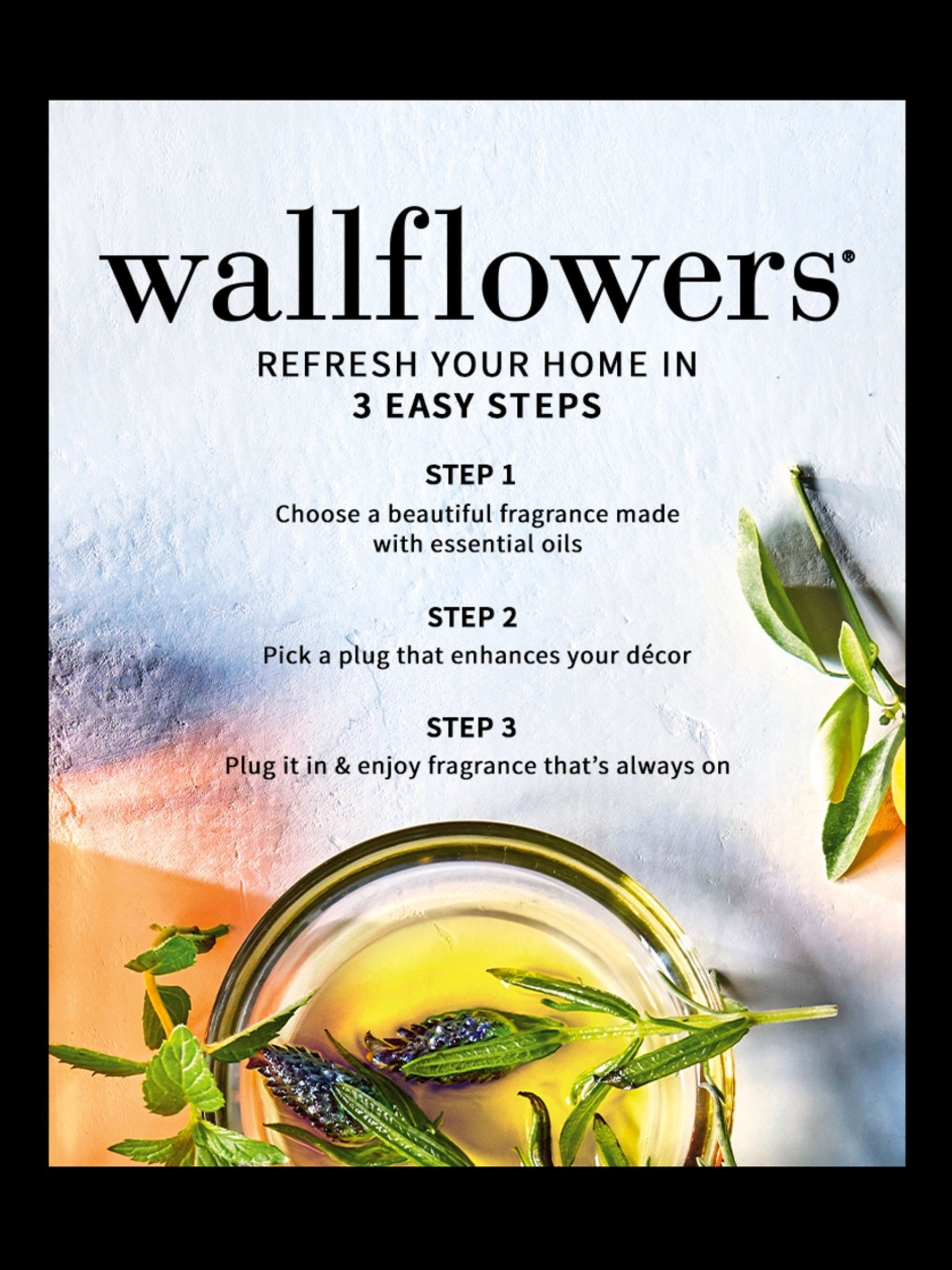 Black Marble Wallflowers Fragrance Plug - Image 3 of 3