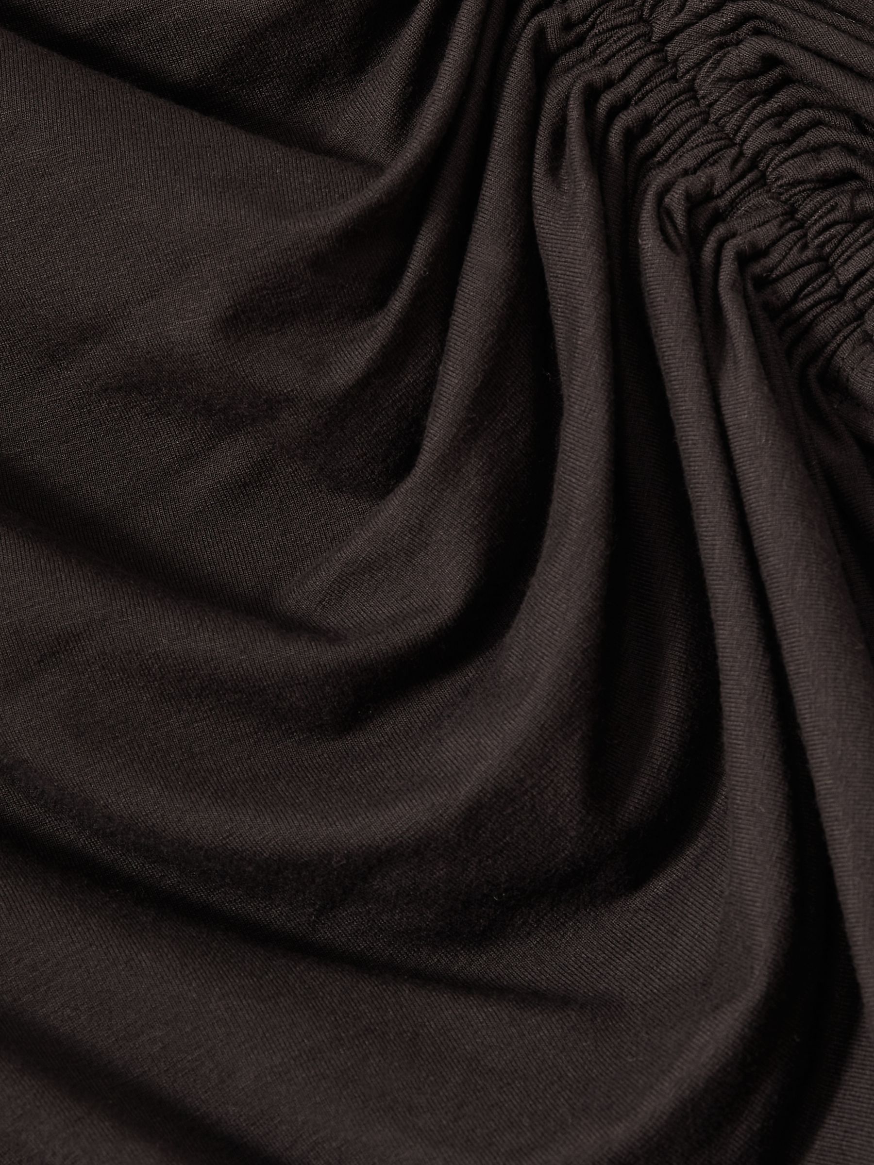 Jersey Ruched Top in Burgundy - Image 6 of 6