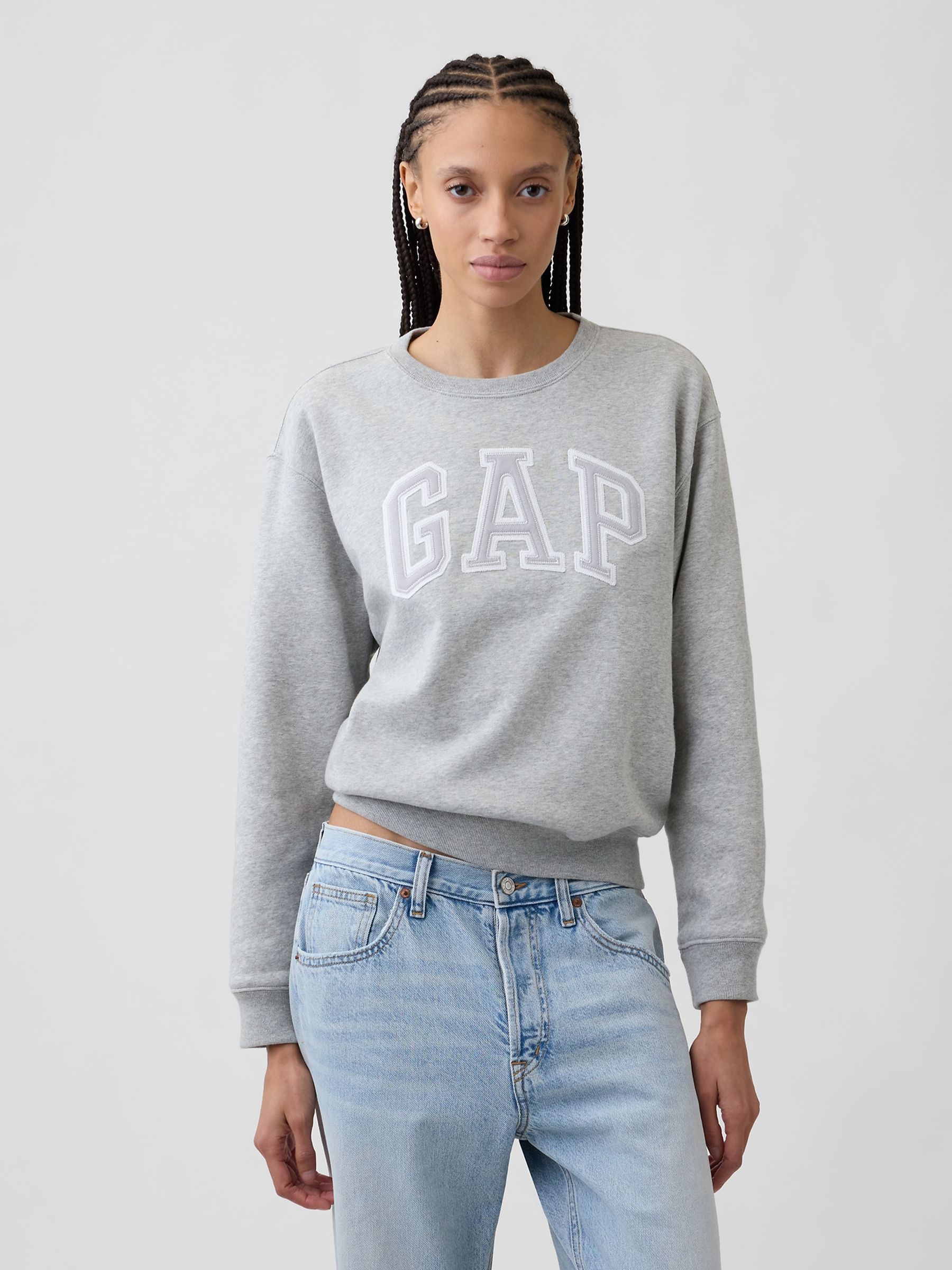 Grey Logo Sweatshirt - Image 1 of 5