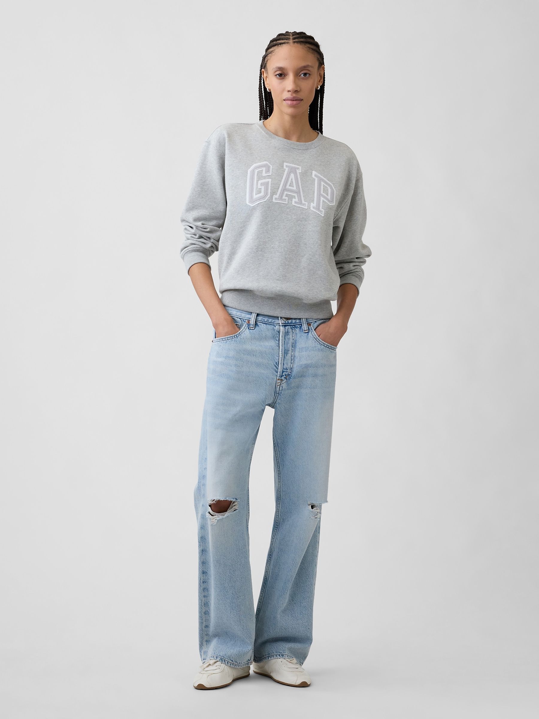 Grey Logo Sweatshirt - Image 3 of 5