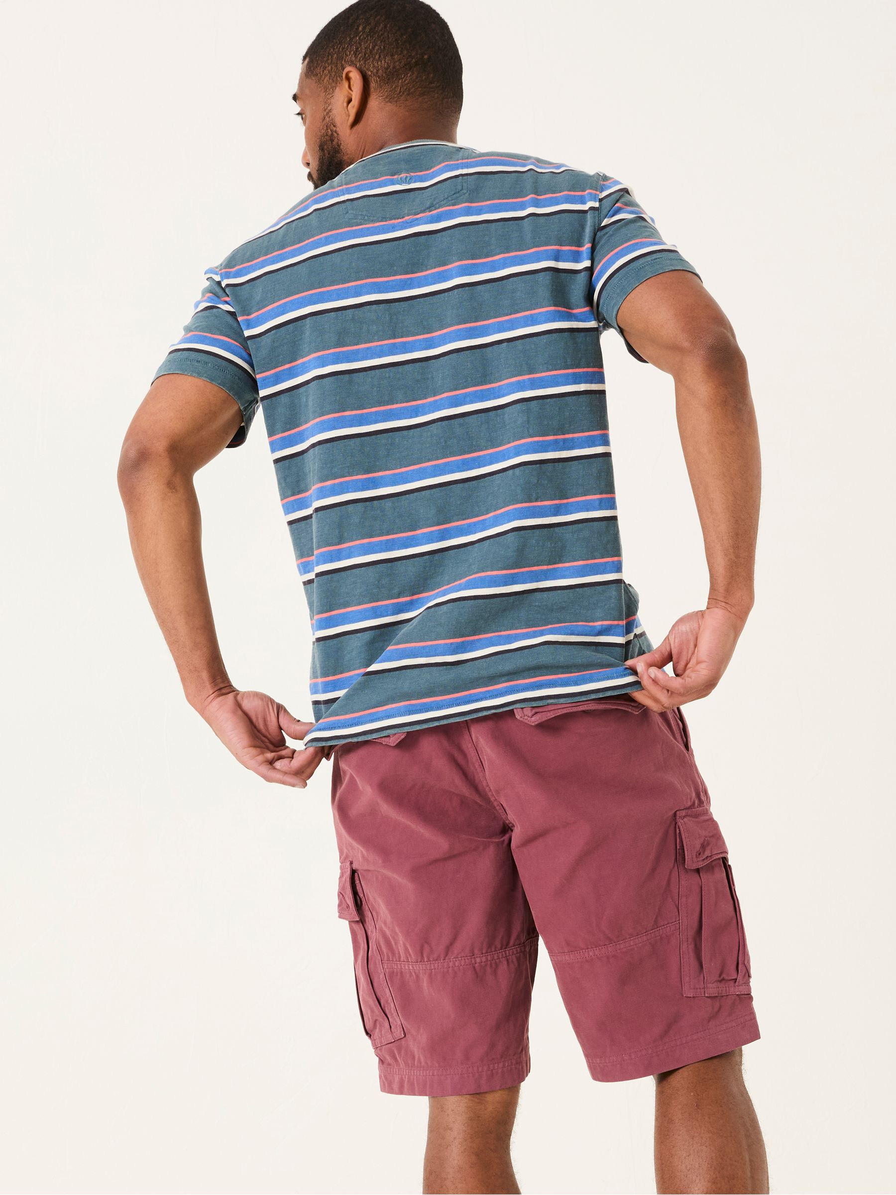 Breakyard Plum Purple Cargo Shorts - Image 4 of 8
