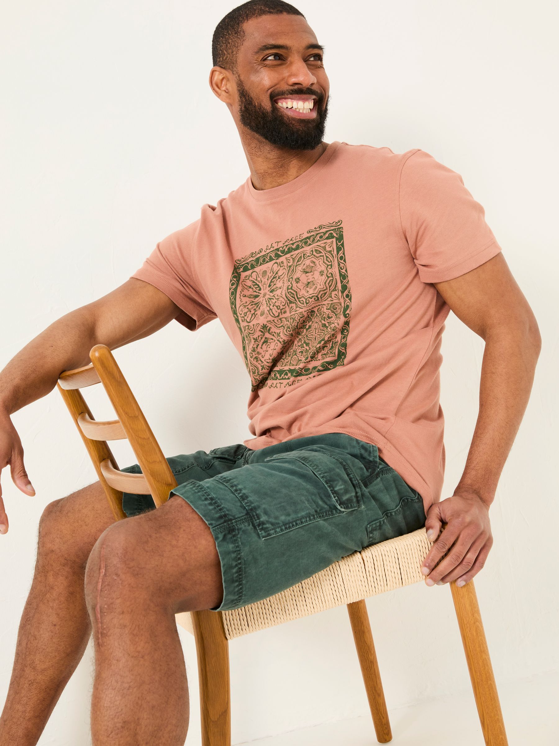 Rye Dark Teal Garment Dye Utility Shorts - Image 5 of 5