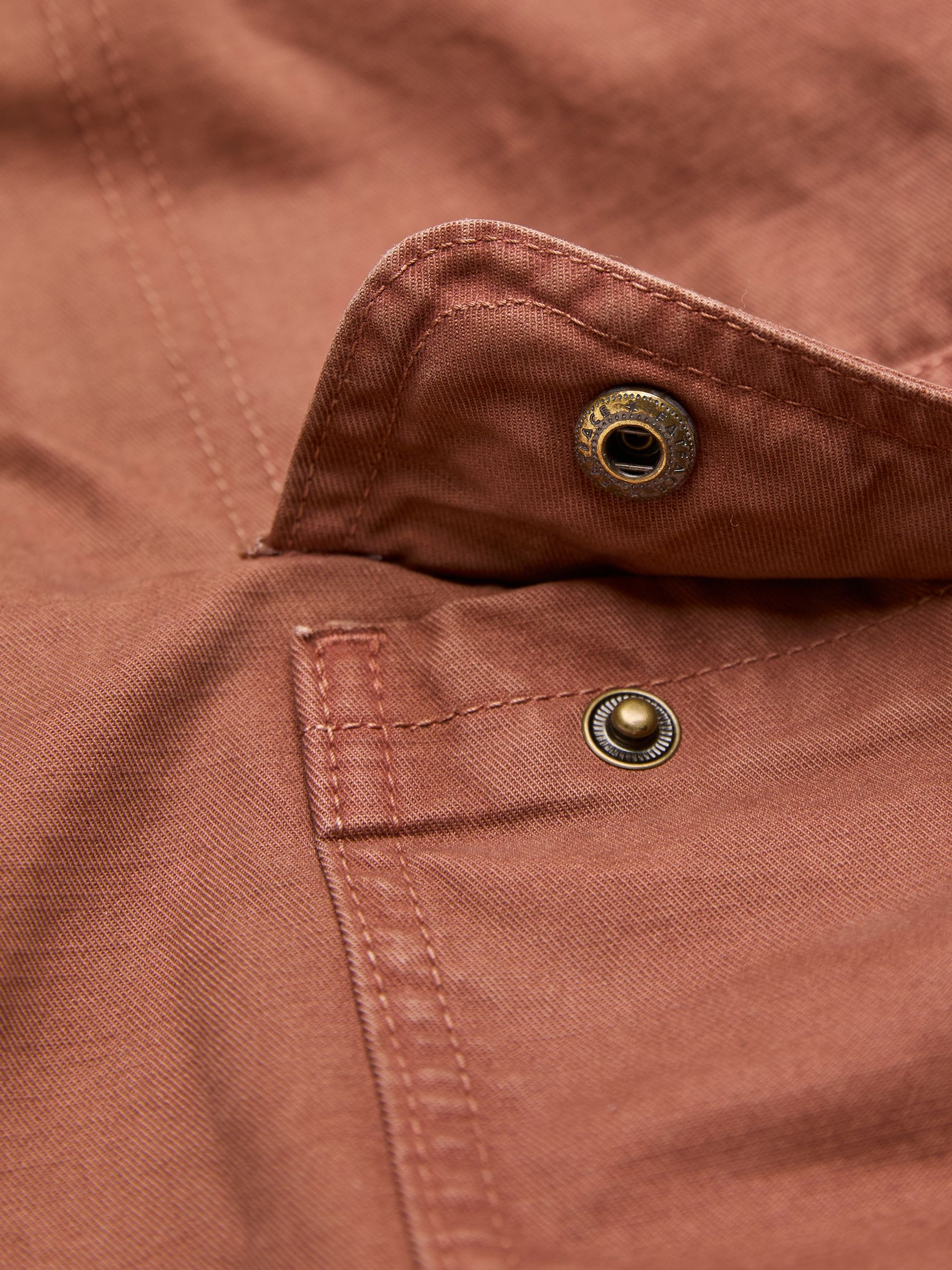 Rye Burnt Orange Garment Dye Utility Shorts - Image 6 of 6