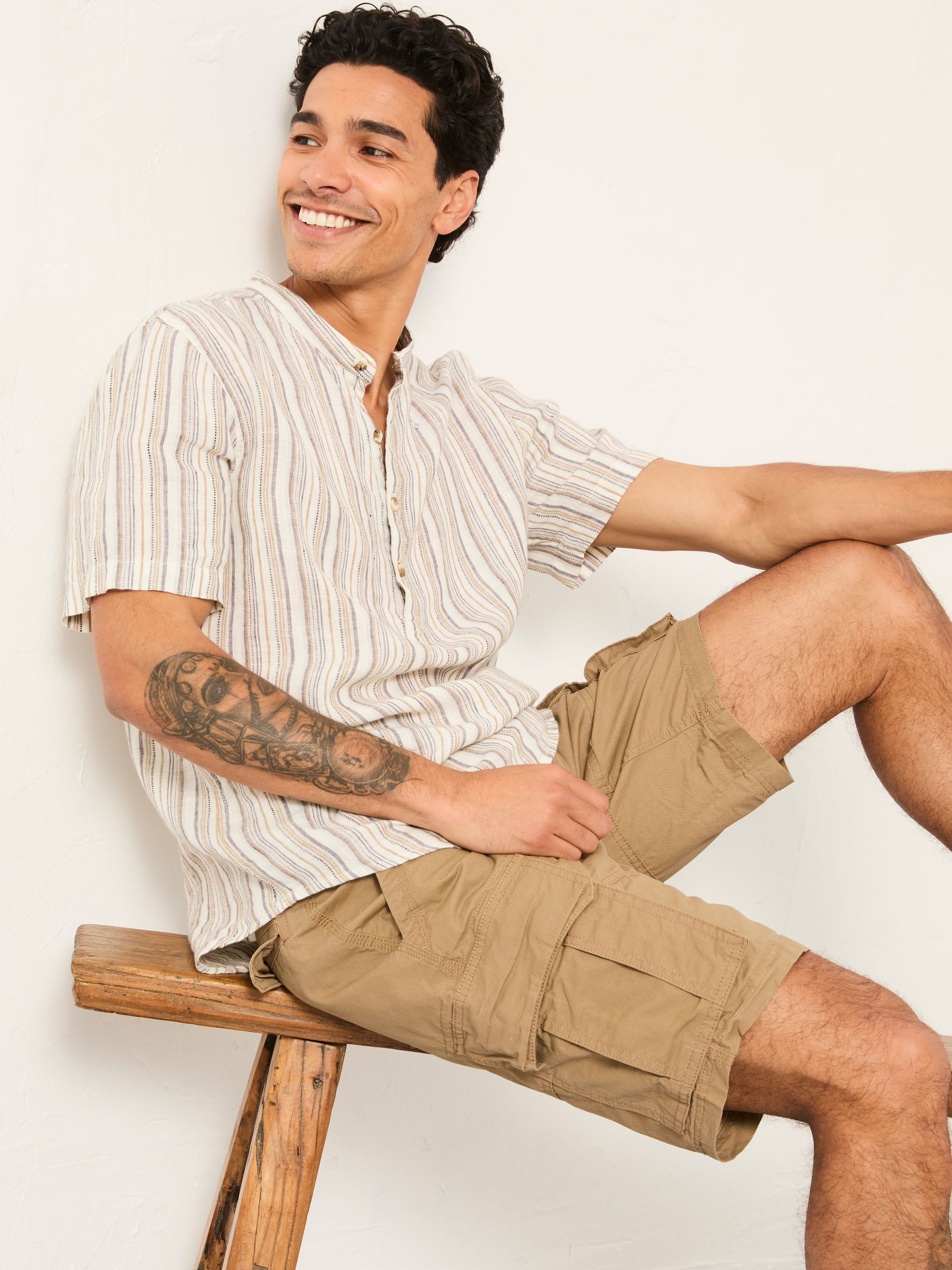 Bude Stone Cargo Shorts - Image 3 of 6