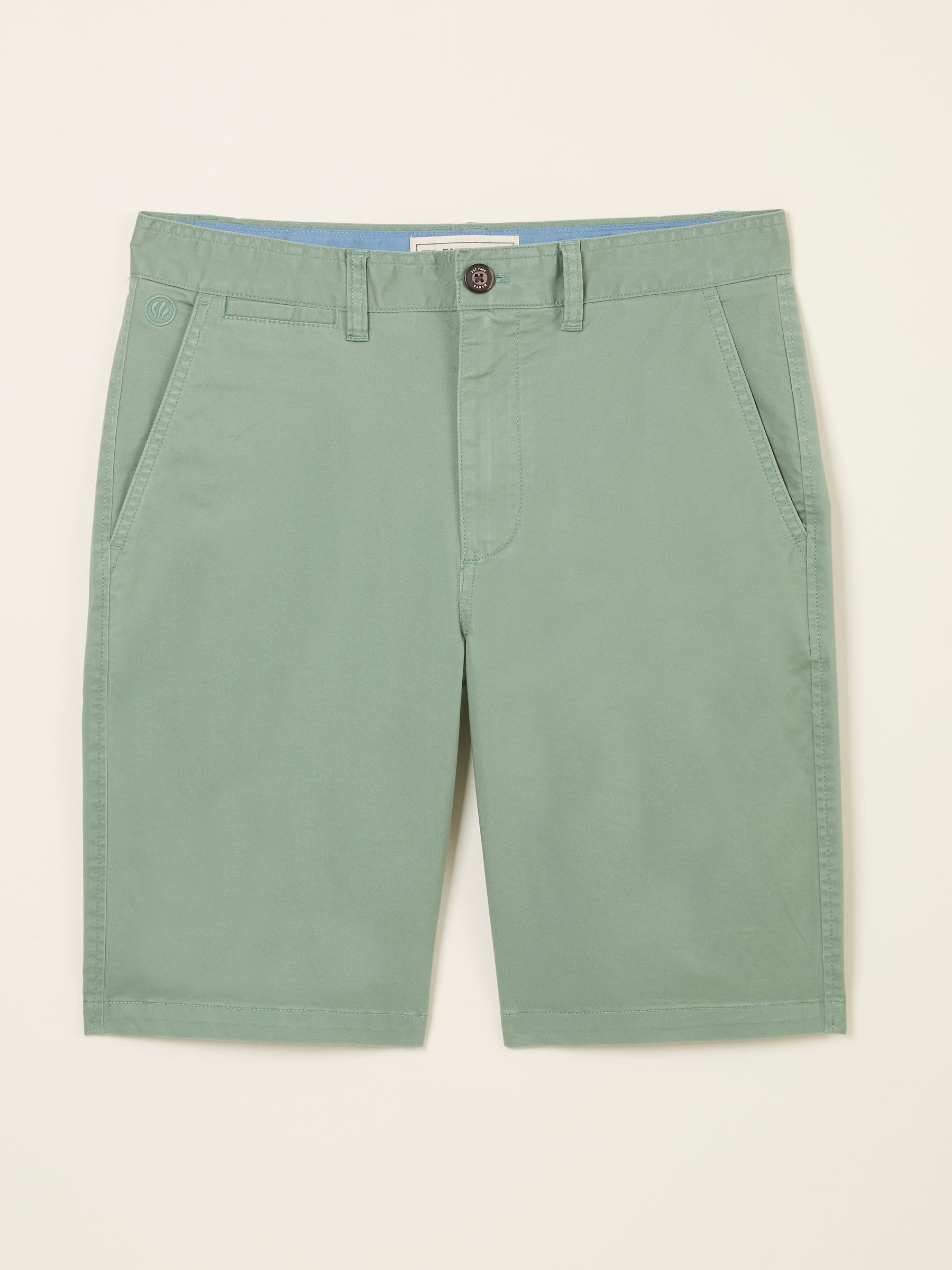 Mawes Green Chino Shorts - Image 5 of 6