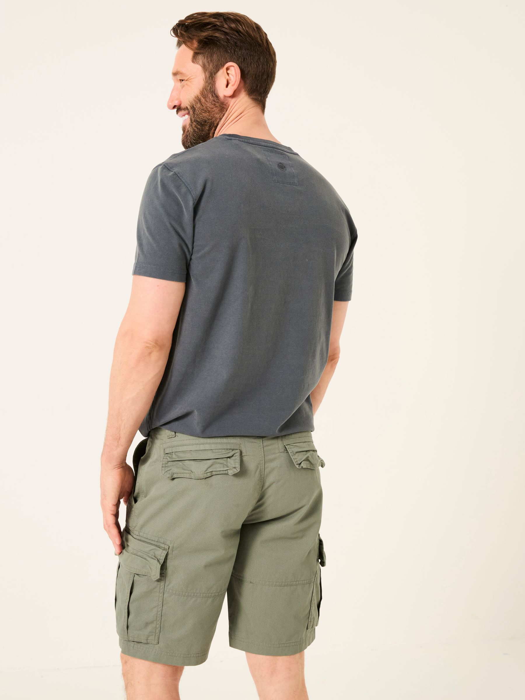 Bude Green Cargo Shorts - Image 2 of 8