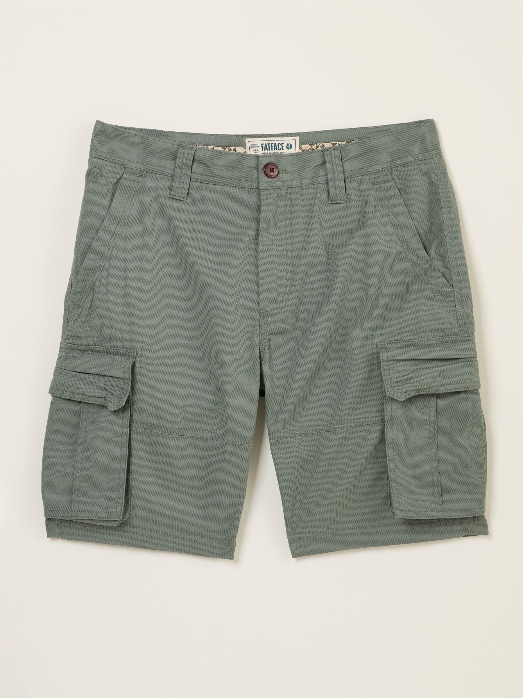 Bude Green Cargo Shorts - Image 8 of 8