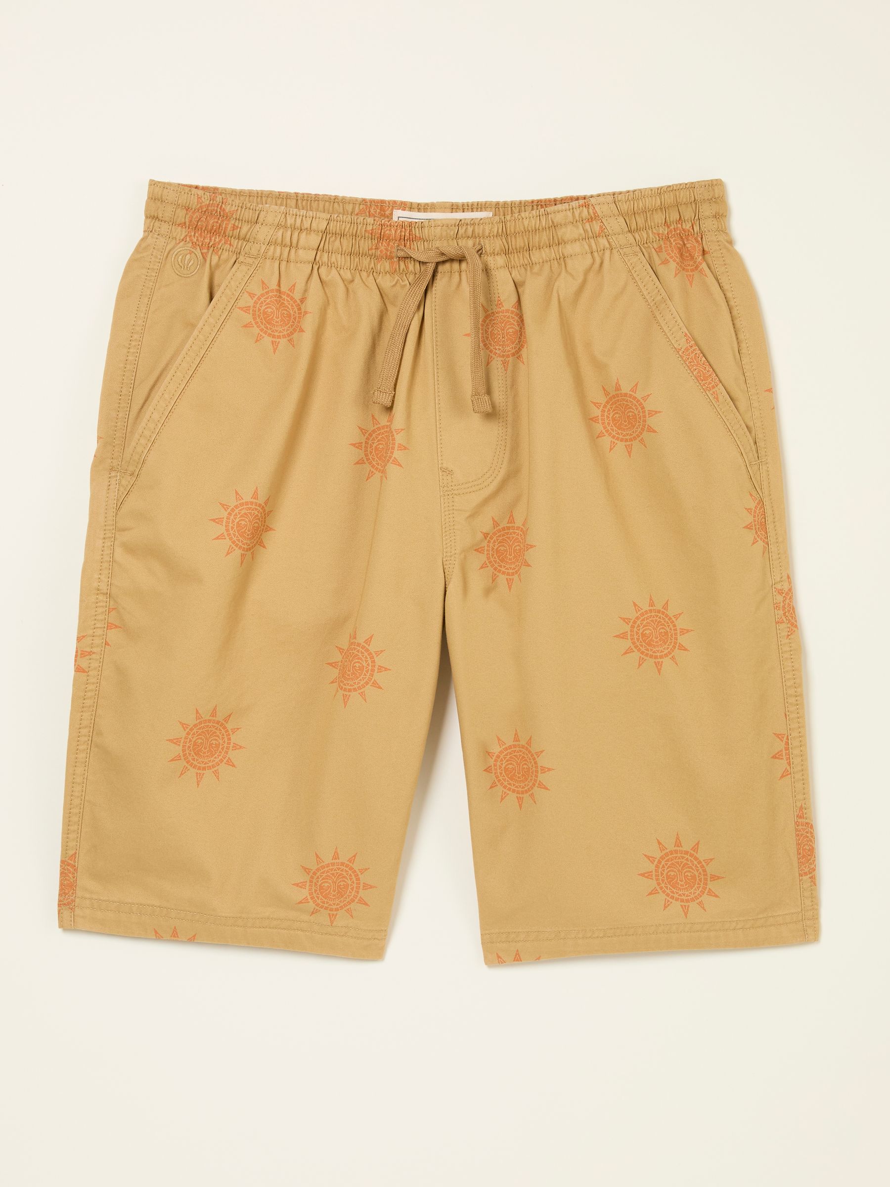 Seaton Yellow Pull On Shorts - Image 5 of 6