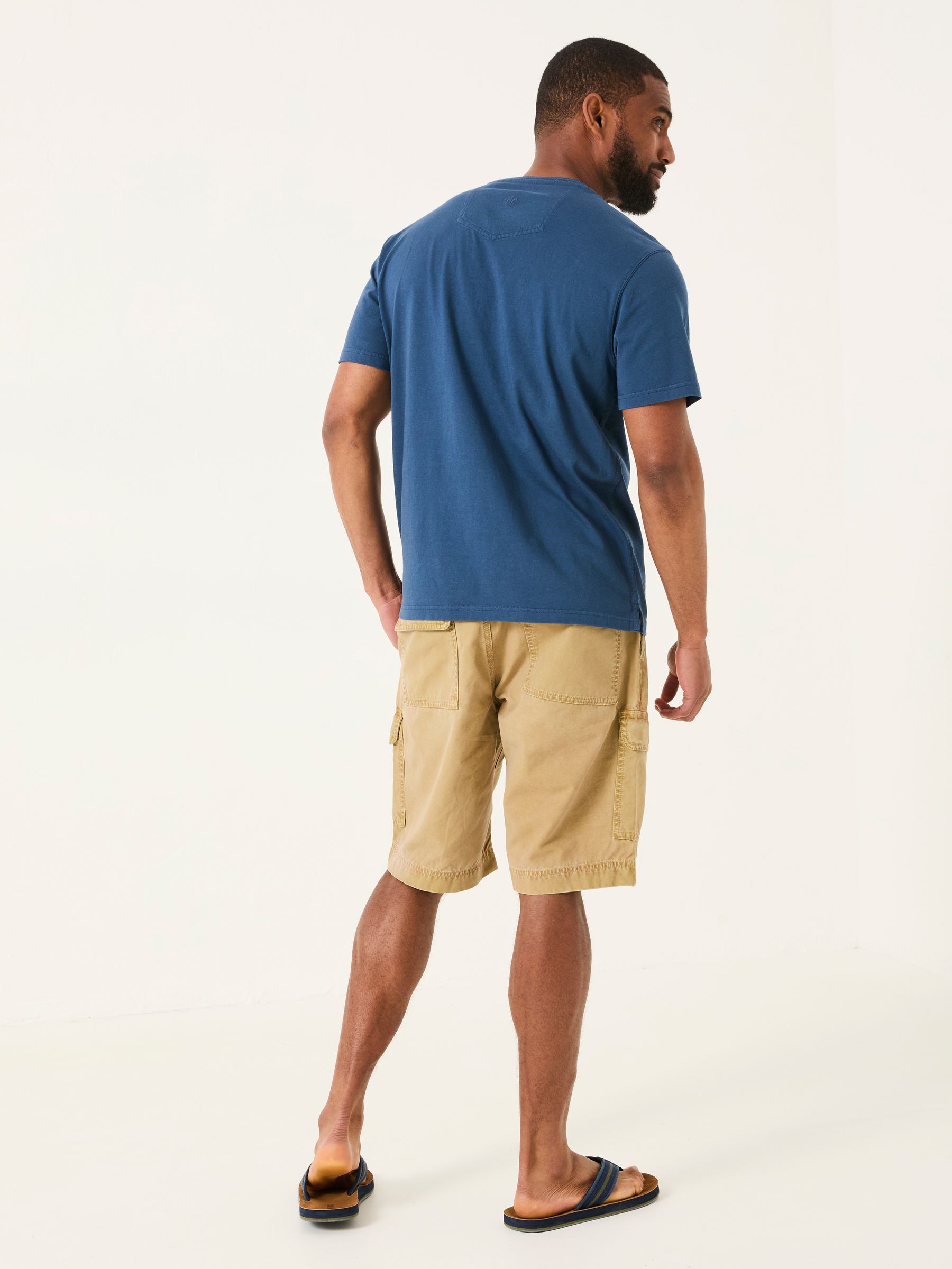 Rye Stone Garment Dye Utility Shorts - Image 2 of 7