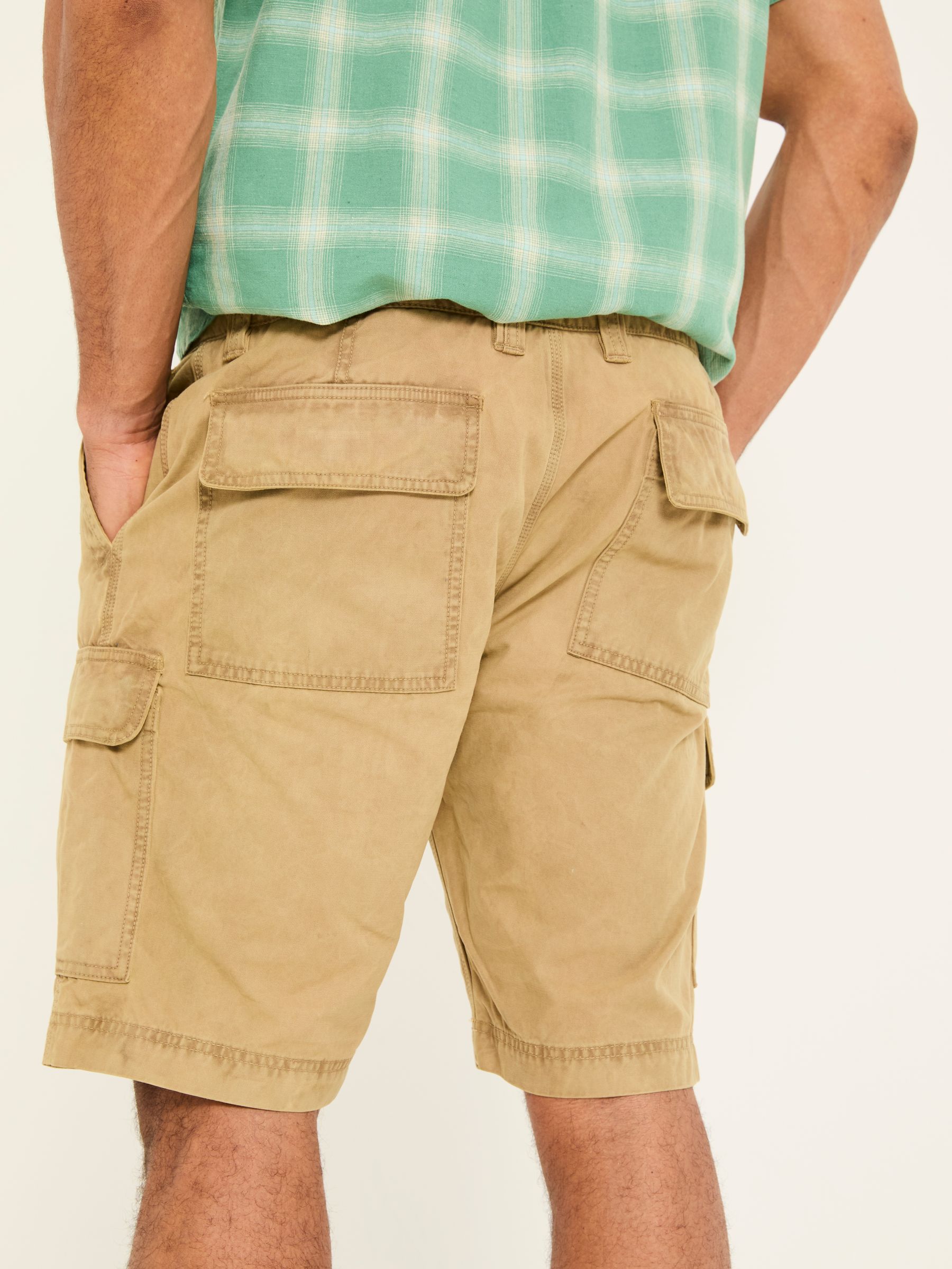 Rye Stone Garment Dye Utility Shorts - Image 6 of 7