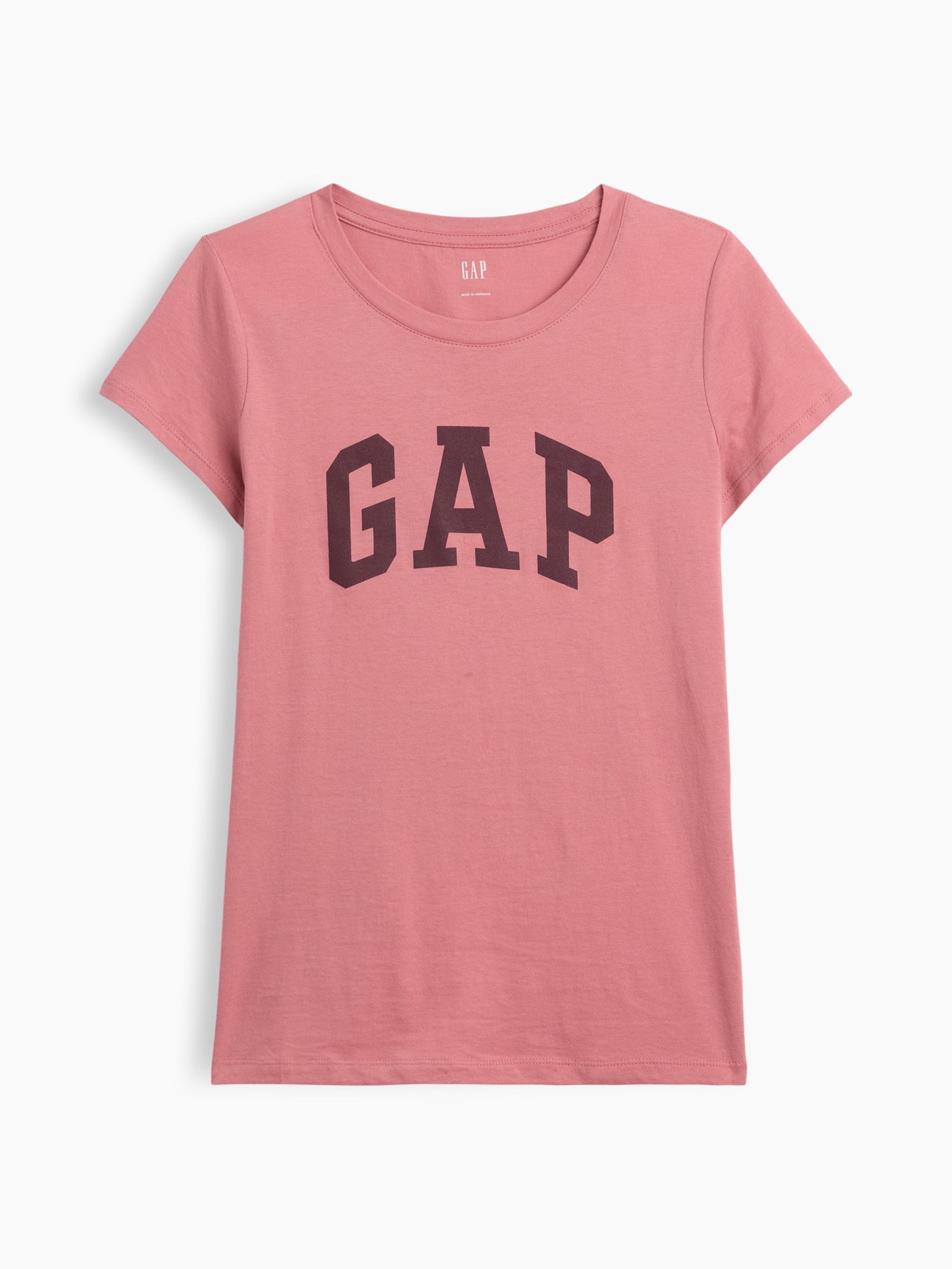 Pink/Burgundy Logo Short Sleeve T-Shirt - Image 5 of 5