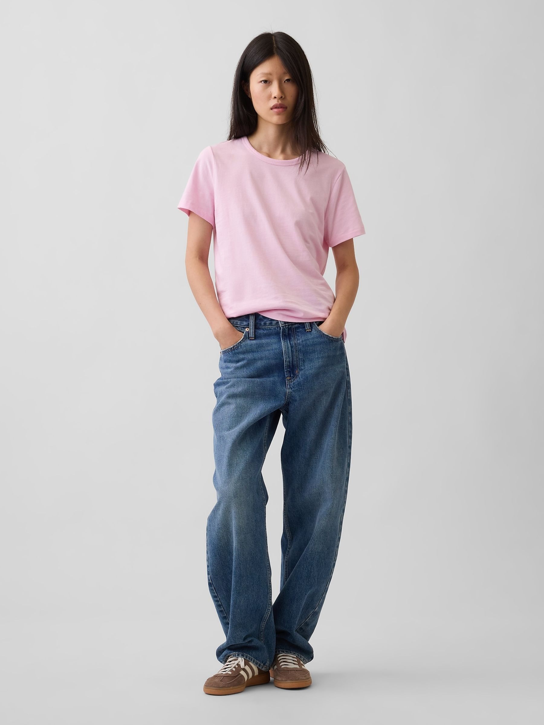 Light Pink Vintage Soft Short Sleeve T-Shirt - Image 3 of 3