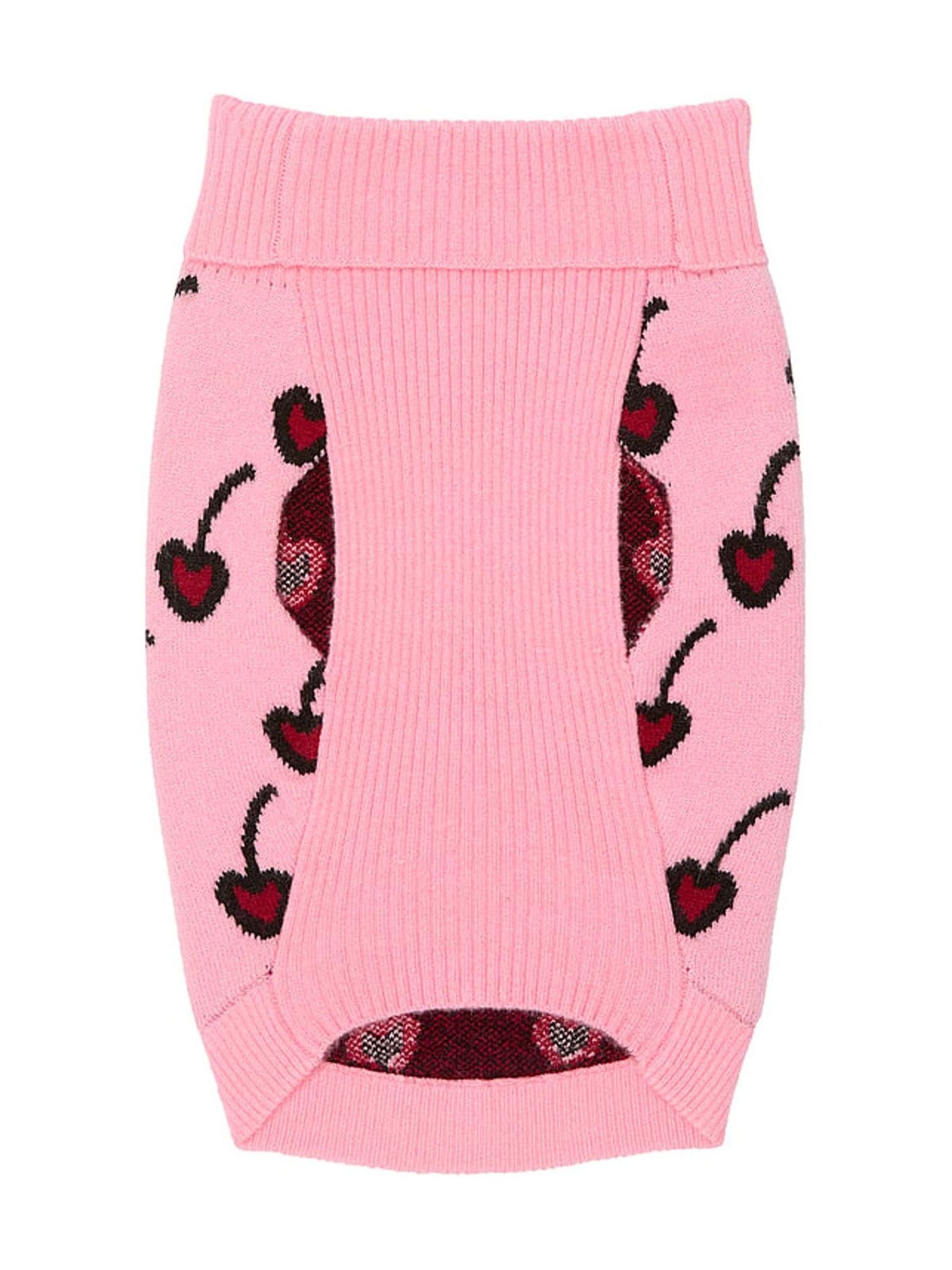 Petal Pink/Red Lacquer Dog Pet Jumper - Image 2 of 3