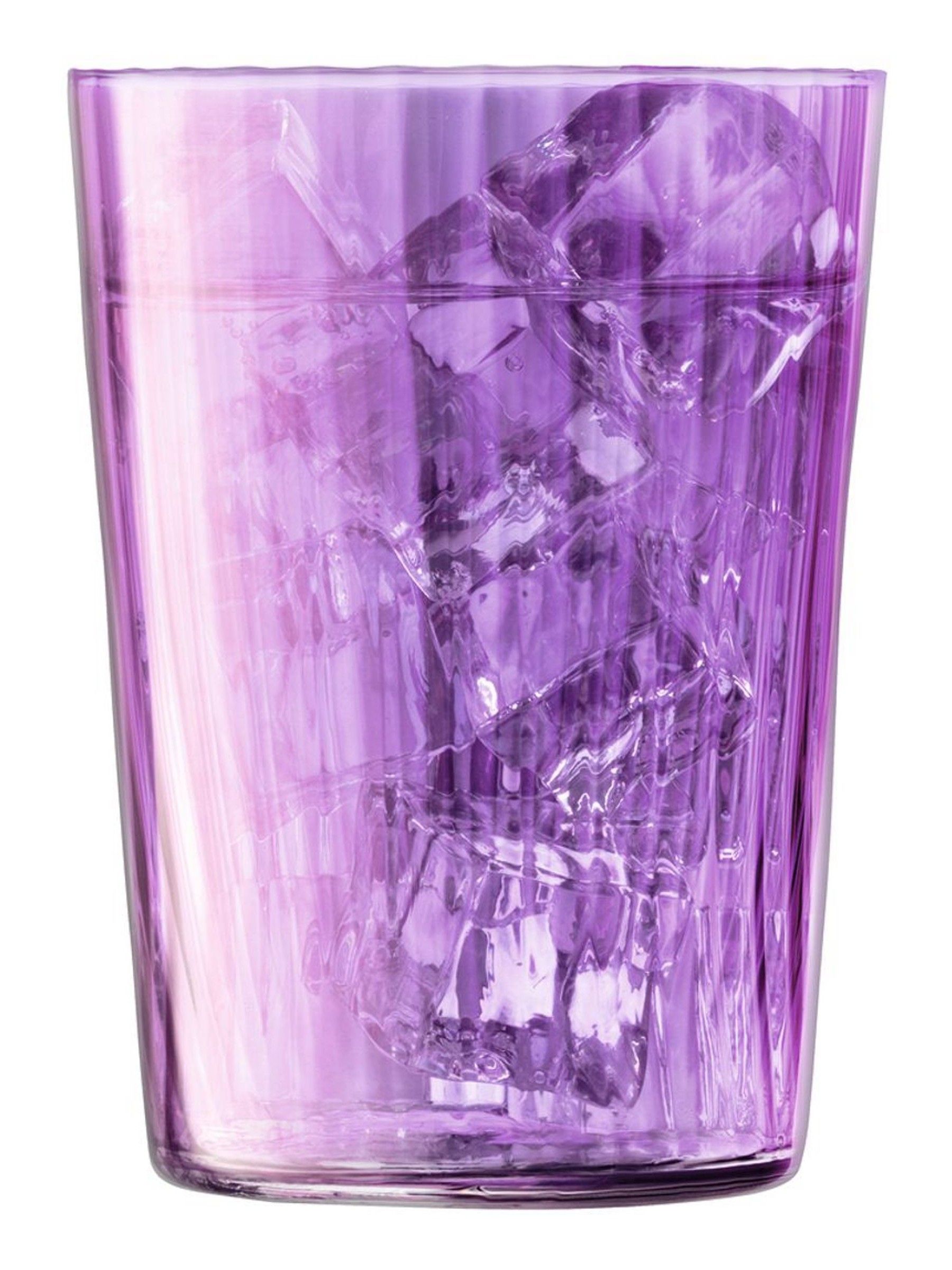 LSA International Set of 4 Garnet Gems Tumblers 560ml Assorted - Image 5 of 5