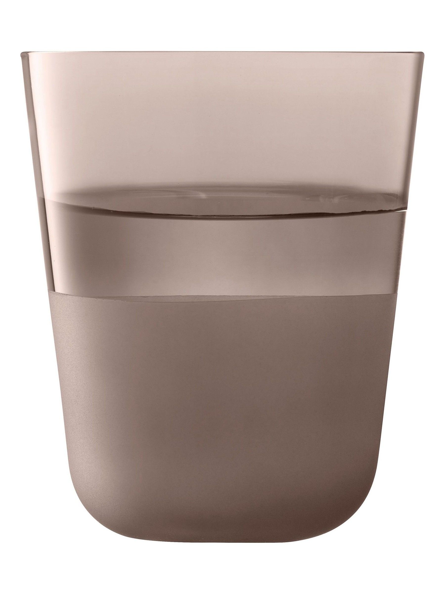 LSA International Set of 2 Earth Arc Contrast Tumblers 380ml - Image 4 of 4