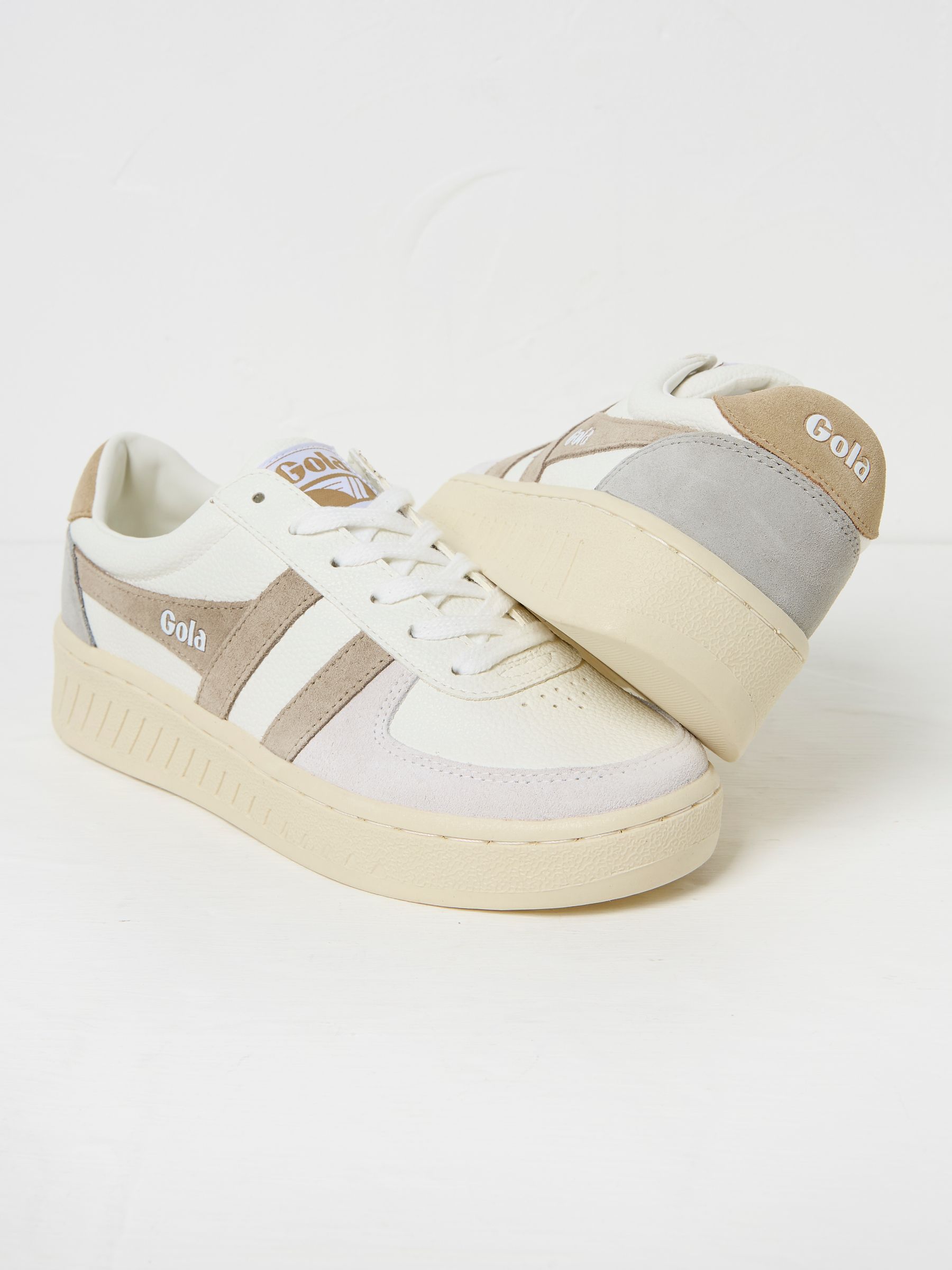 Light Grey Grandslam Trident Trainers - Image 2 of 3