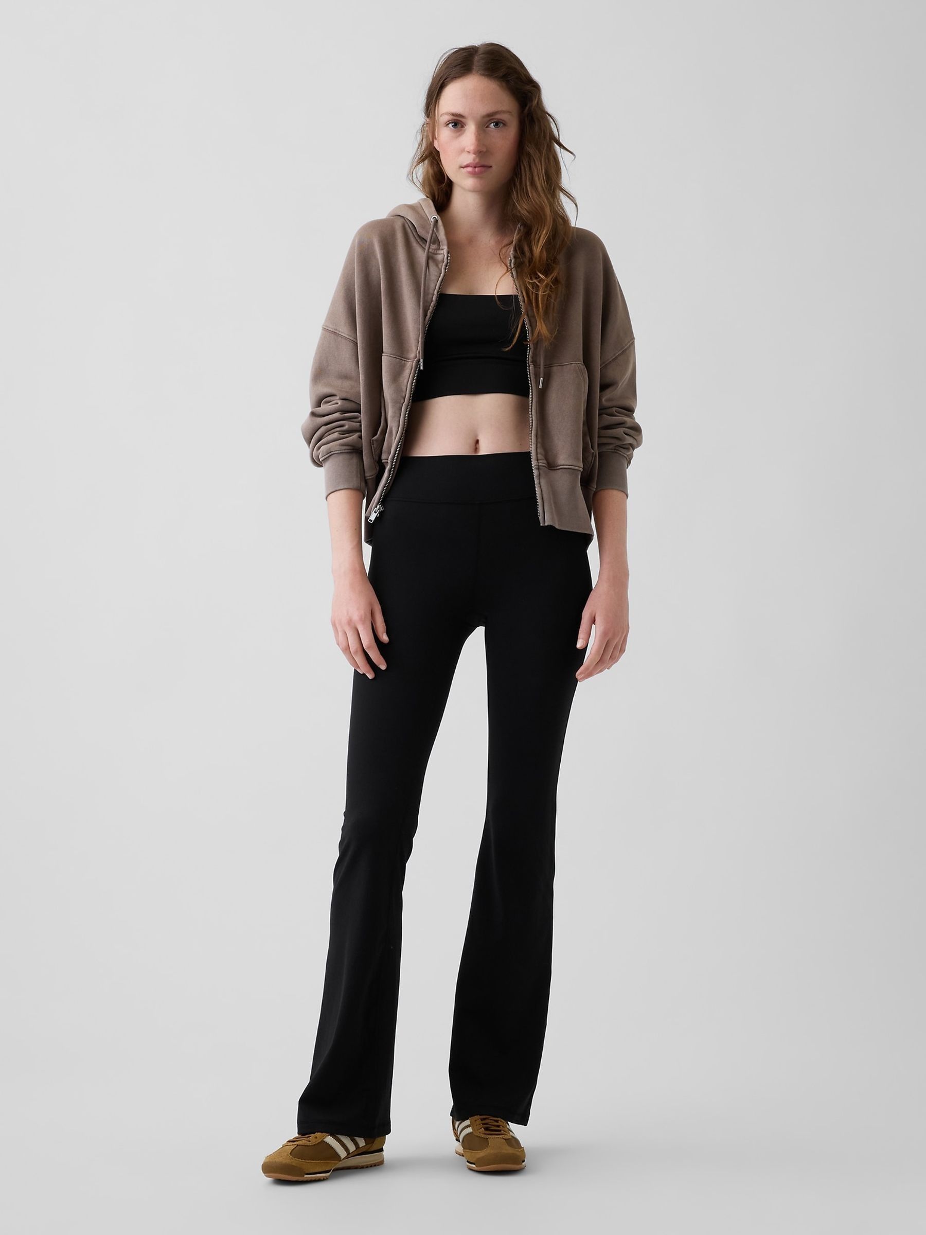 Black GapFit Smooth High Waisted Bootleg Leggings - Image 5 of 5 Black GapFit Smooth High Waisted Bootleg Leggings - Image 5 of 5
