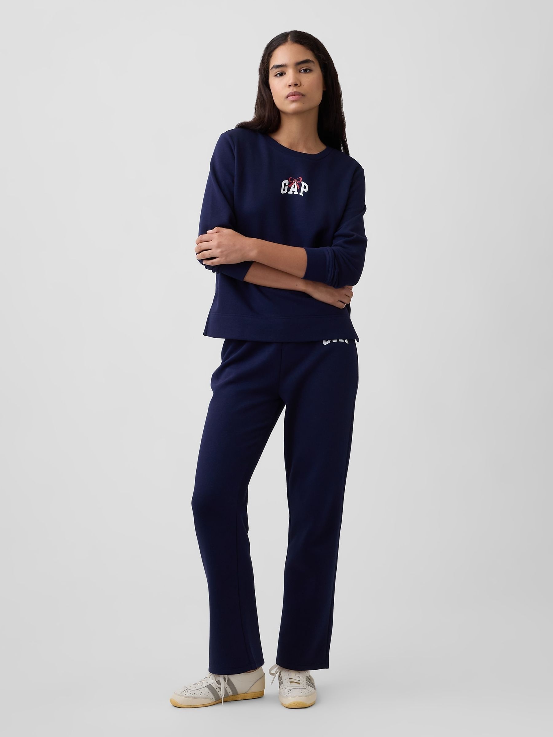 Navy Logo Pull On Slim Joggers - Image 2 of 5