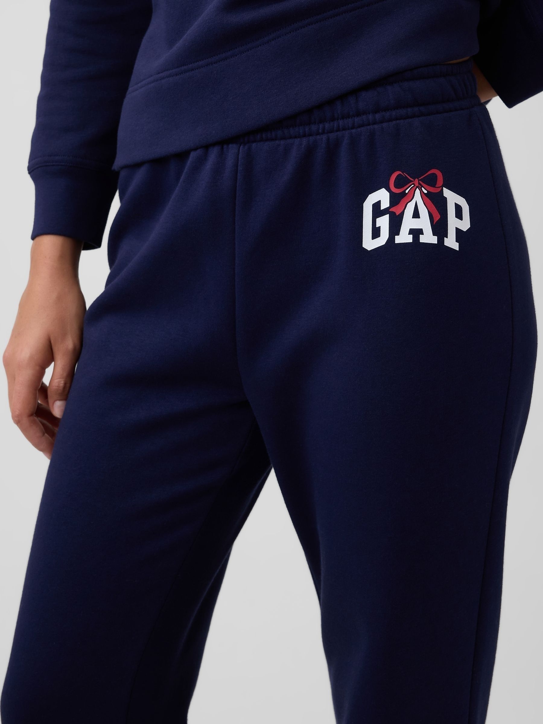 Navy Logo Pull On Slim Joggers - Image 4 of 5