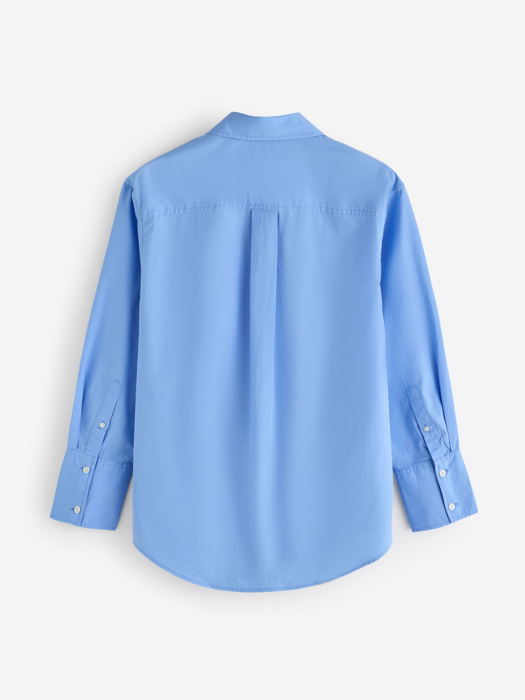 Blue Poplin Big Shirt - Image 2 of 4