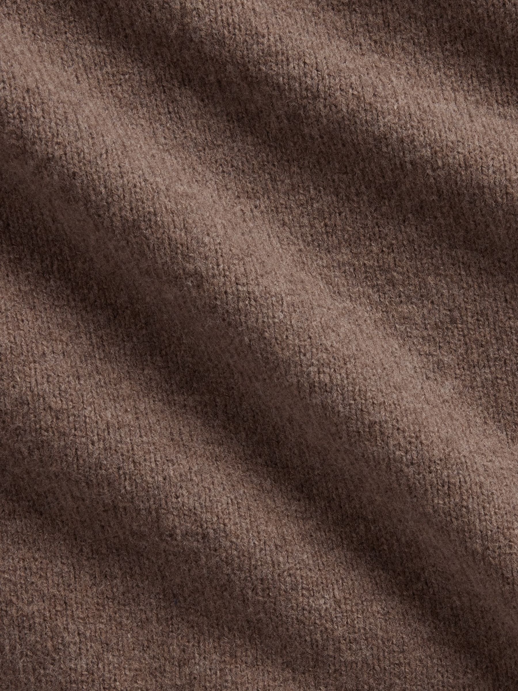 Brown CashSoft Crew Jumper - Image 4 of 4