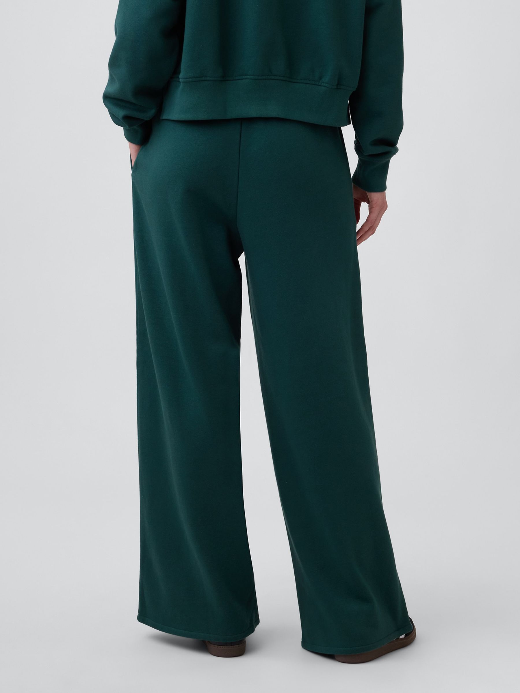 Green VintageSoft Baggy Wide-Leg Joggers - Image 2 of 6