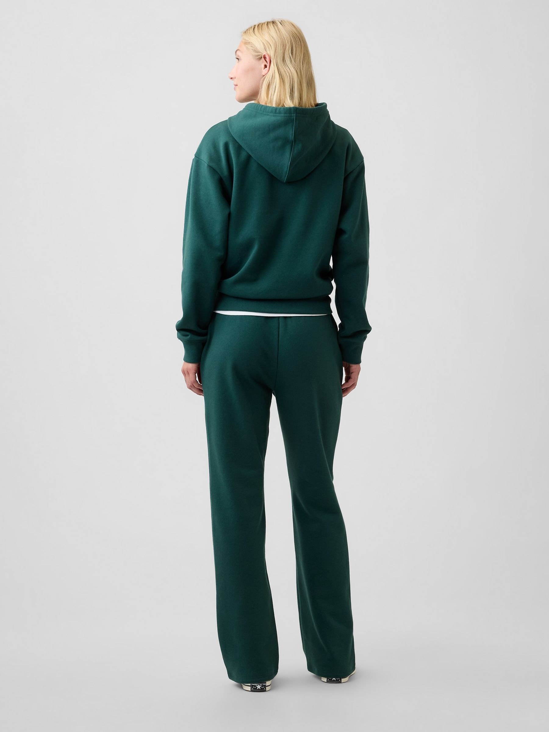 Green Logo Straight Joggers - Image 2 of 5 Green Logo Straight Joggers - Image 2 of 5