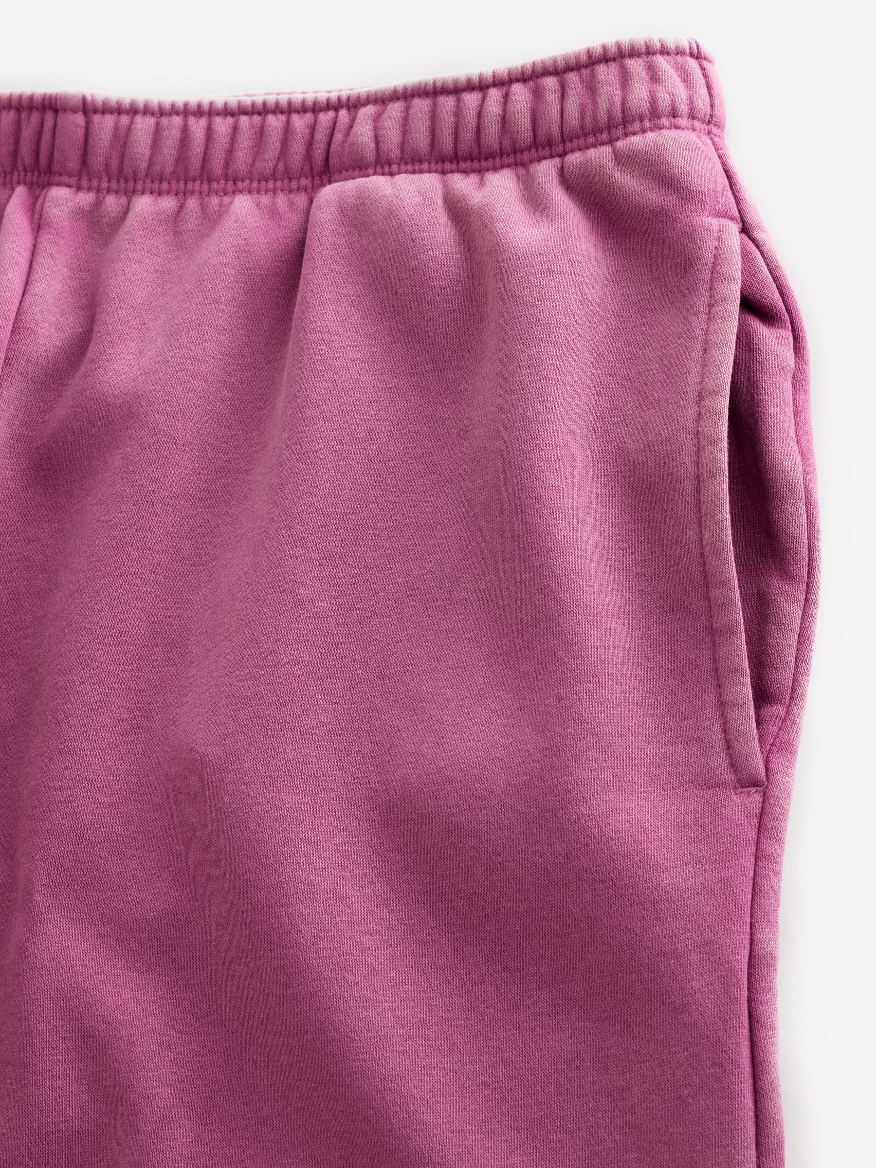 Plum Pink Vintage Soft Baggy Wide-Leg Joggers - Image 3 of 4