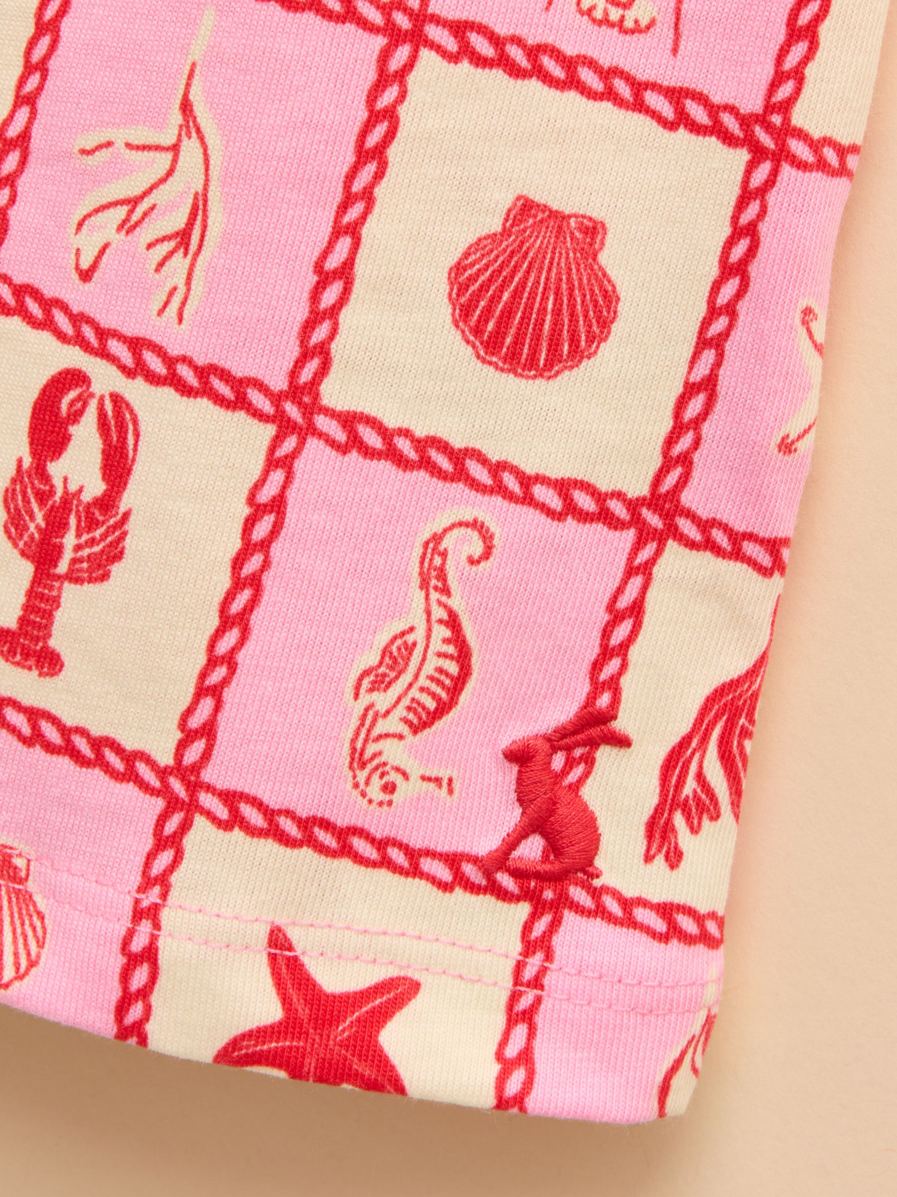 Butterfly Pink Frill Sleeve Vest - Image 4 of 5