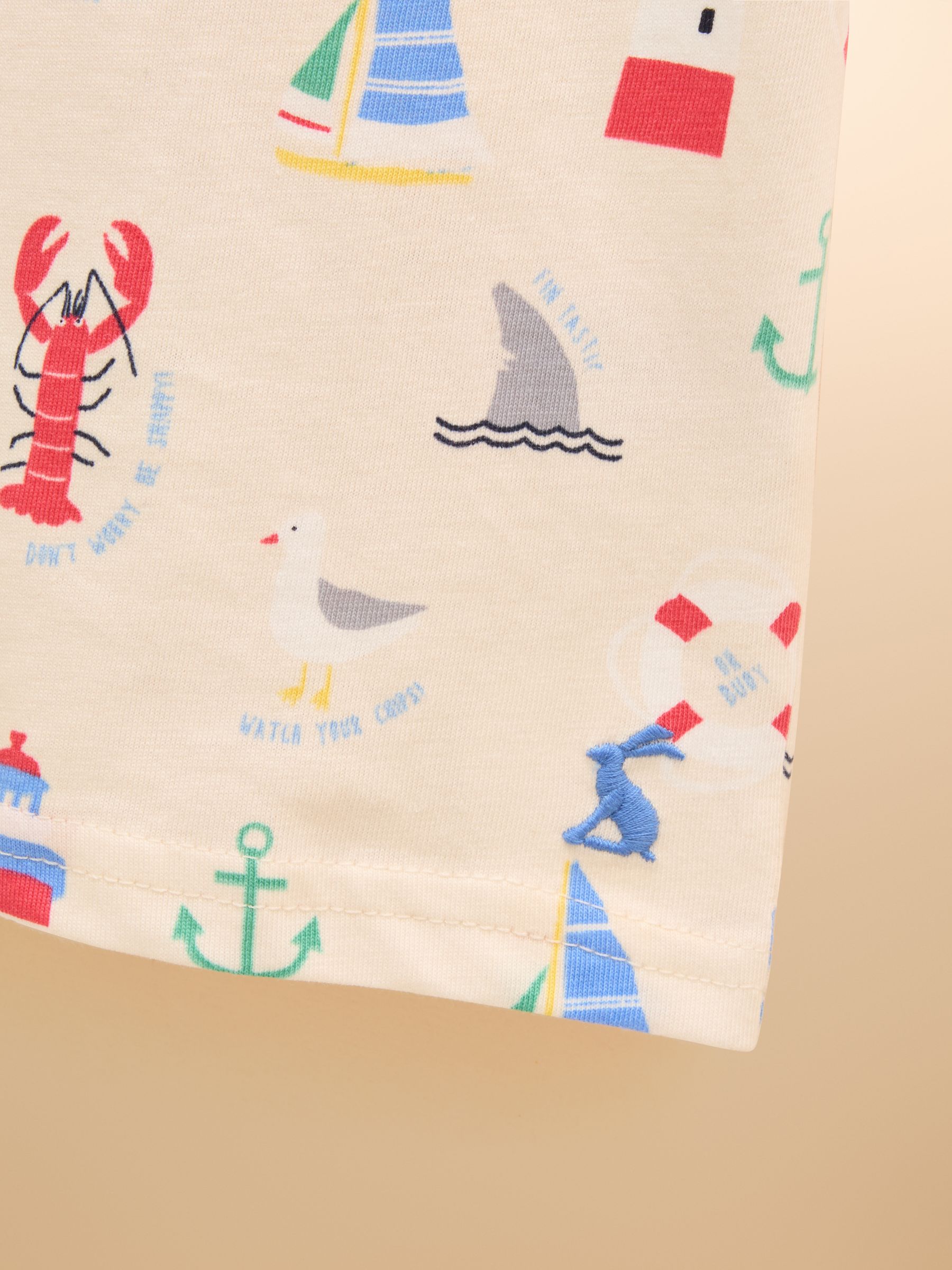 Let's Go Cream Short Sleeve T-Shirt - Image 3 of 3