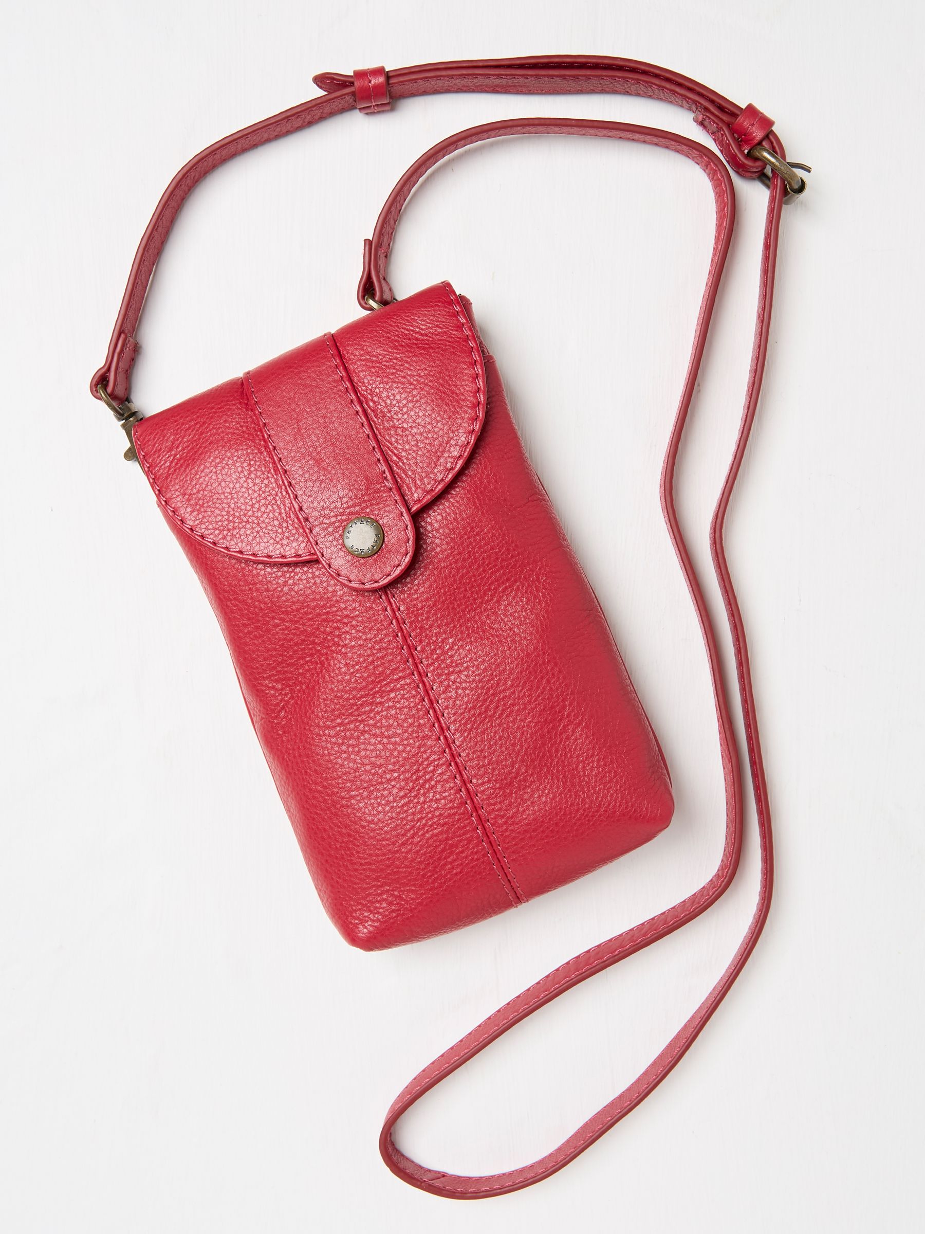 Red Clara Phone Bag - Image 1 of 4